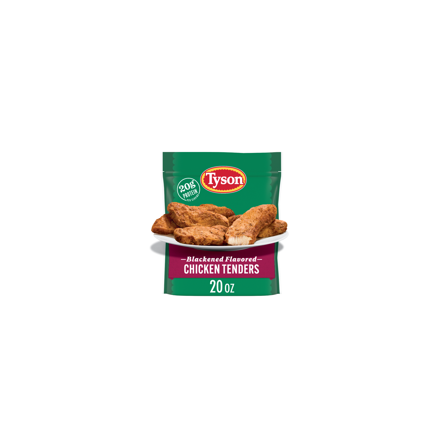 Tyson Frozen Blackened Flavored Chicken Tenders - 20 Ounce Image 1 of 4