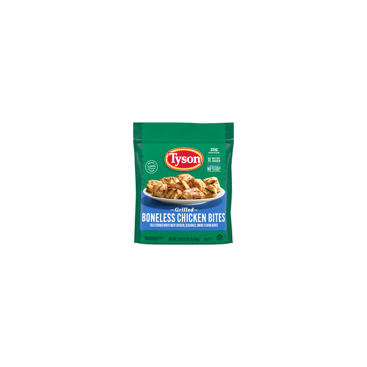 Tyson Grilled Boneless Chicken Bites - 20 Ounce Image 1 of 2