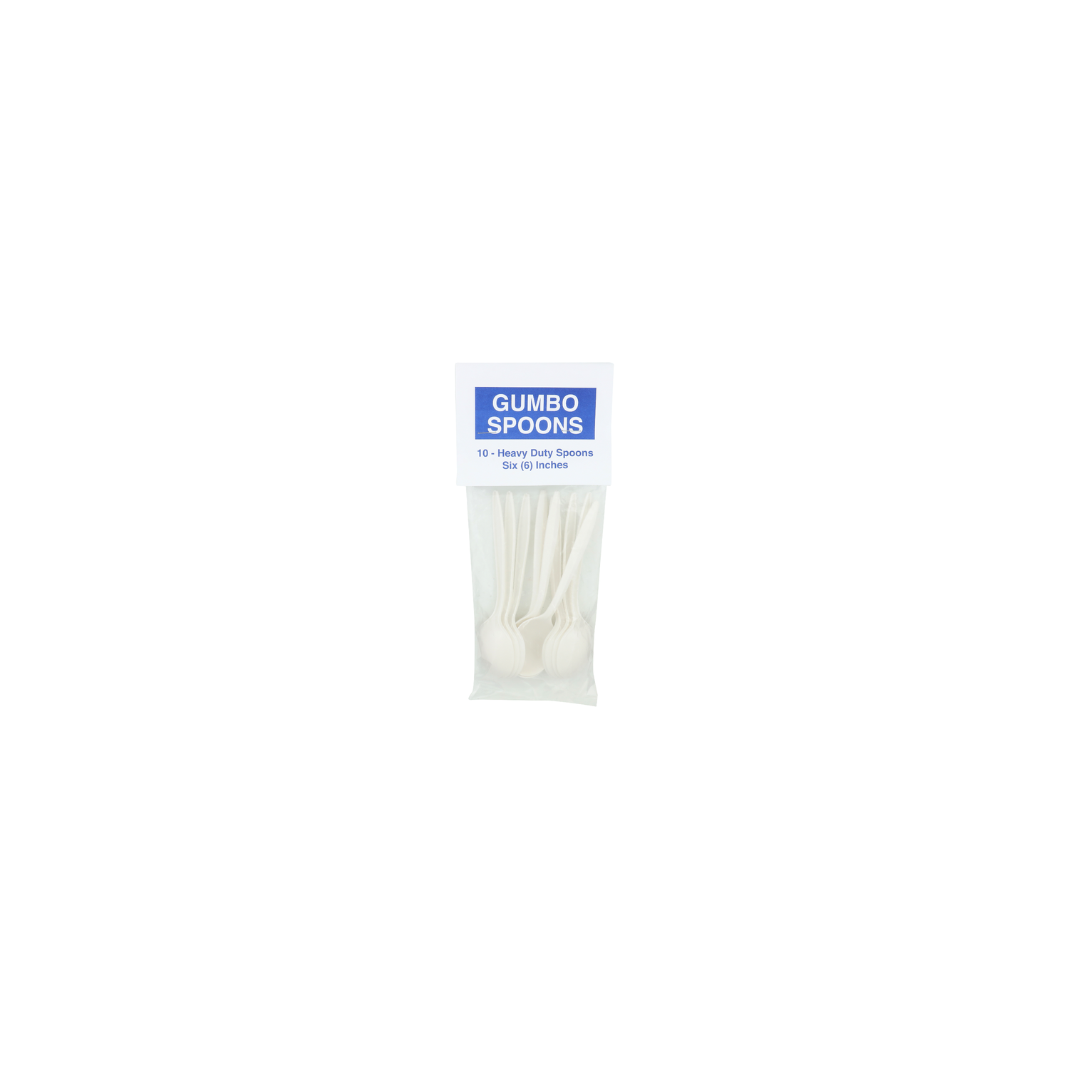 Gumbo Spoons - 10 Count Image 1 of 2