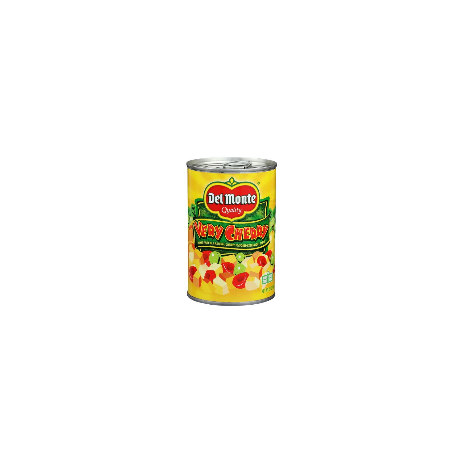 Del Monte Natural Cherry Flavored Mixed Fruit In A Extra Light Syrup Very - 15 Ounce Image 1 of 4