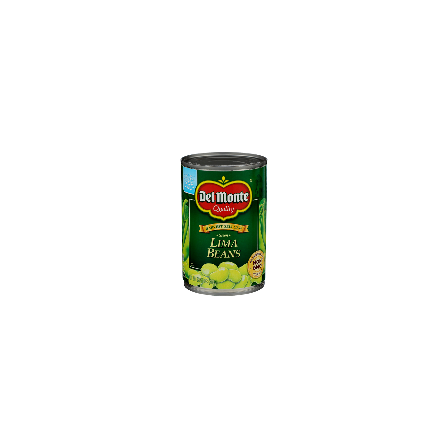 Del Monte Green Lima Beans - 15.25 Ounce Image 1 of 4