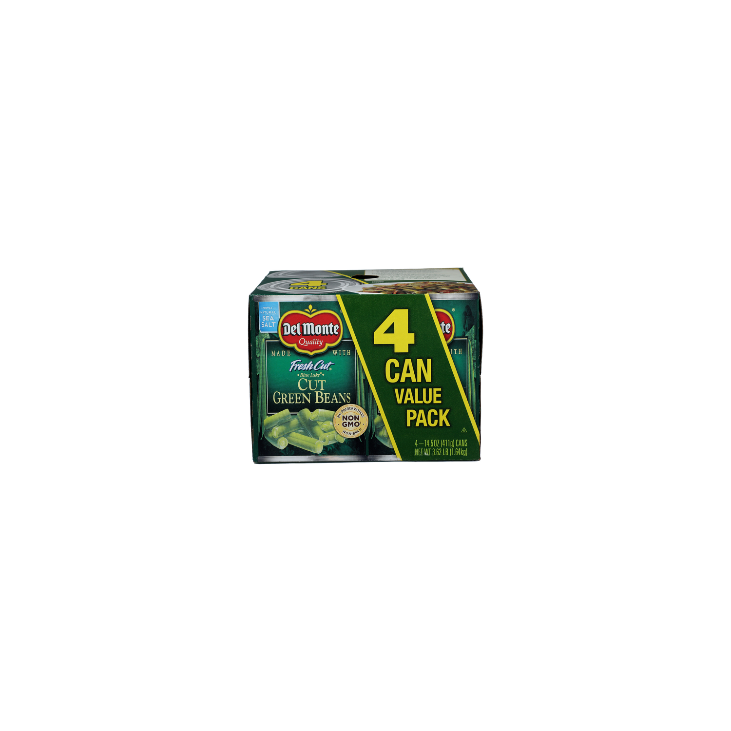 Del Monte Green Beans Cut Fresh - 14.5 Ounce - 4 Count Image 1 of 4