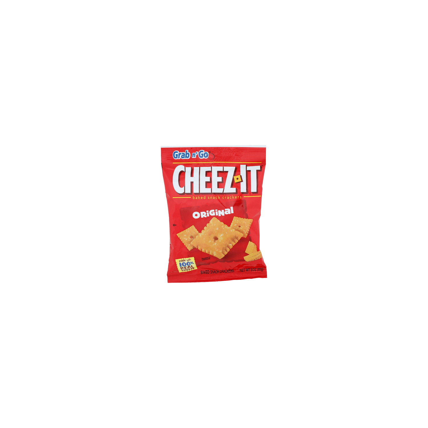 CHEEZ-IT Original Grab N' Go Baked Snack Crackers - 3 Ounce Image 1 of 4