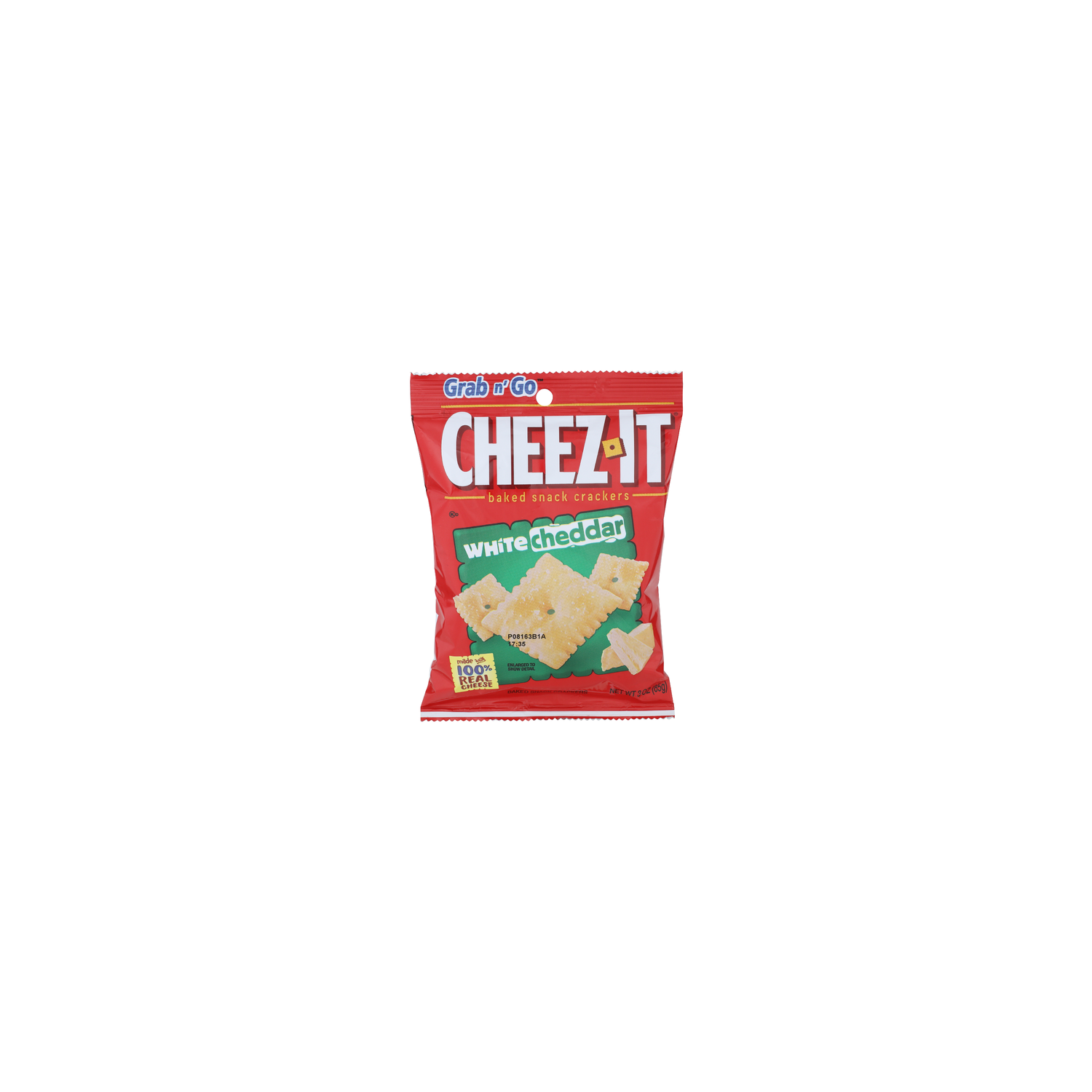CHEEZ-IT White Cheddar Baked Snack Crackers - 3 Ounce Image 1 of 4
