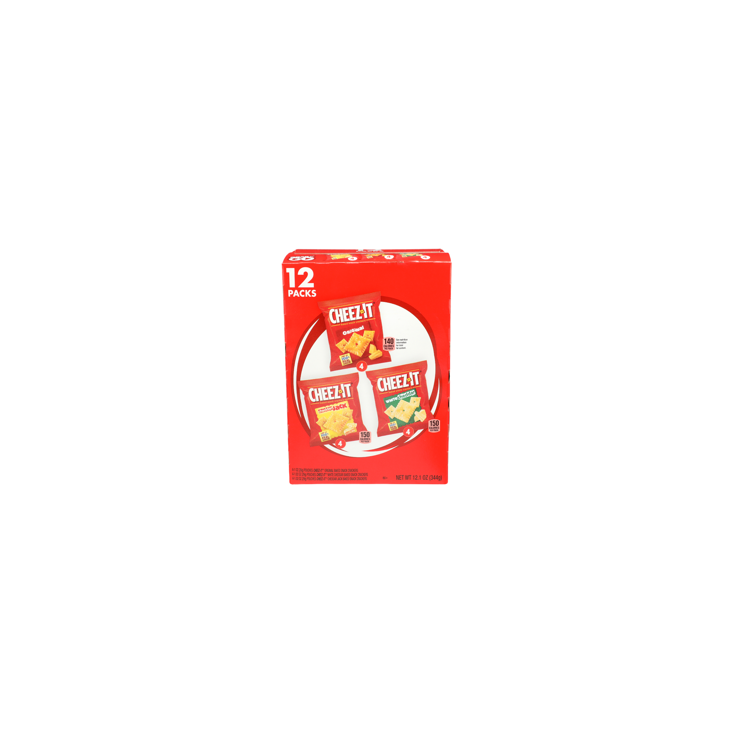 CHEEZ-IT Variety Pack Cheese Crackers - 1.008 Ounce - 12 Count Image 1 of 4