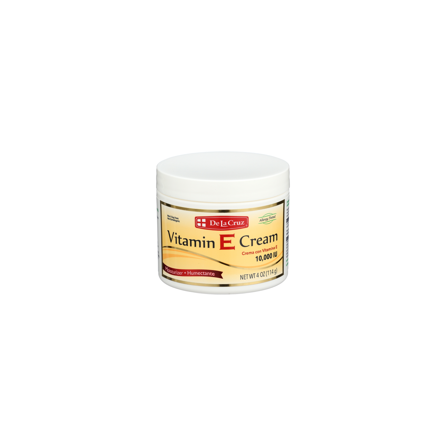 De La Cruz Vitamin E Cream - 4 Ounce - Super 1 Foods