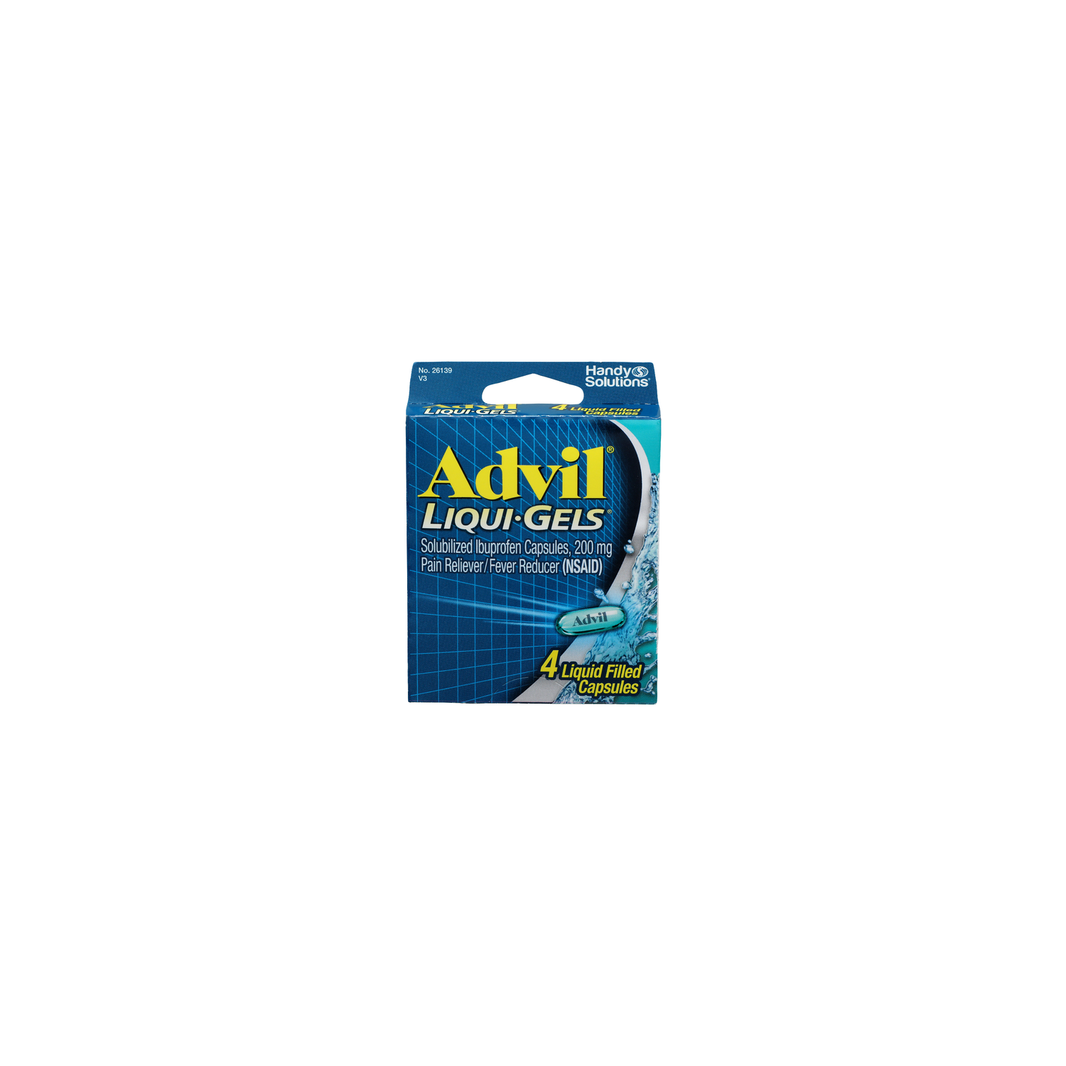 Advil Ibuprofen Liquigels - 4 Count Image 1 of 3