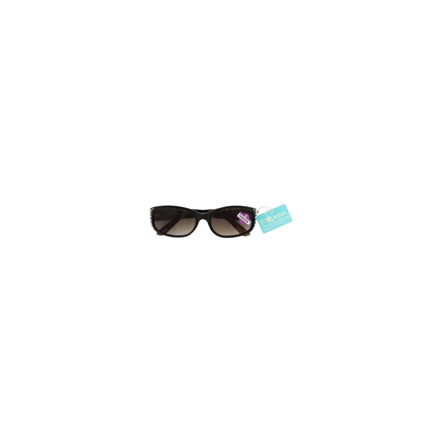 Piranha Brown Sunglasses - 1 Each Image 1 of 2