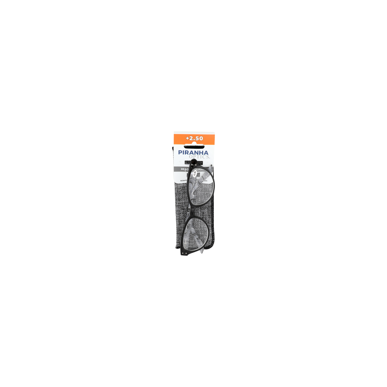 Piranha Optics +2.50 Reading Glasses - 1 Each Image 1 of 2