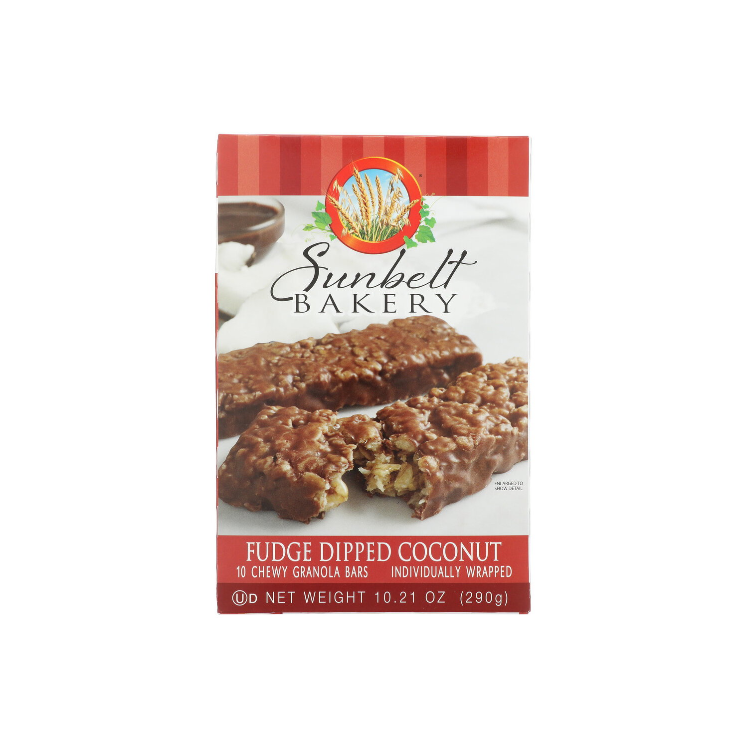 Sunbelt Bakery Fudge Dipped Coconut Granola Bar - 1.021 Ounce - 10 Count Image 1 of 2