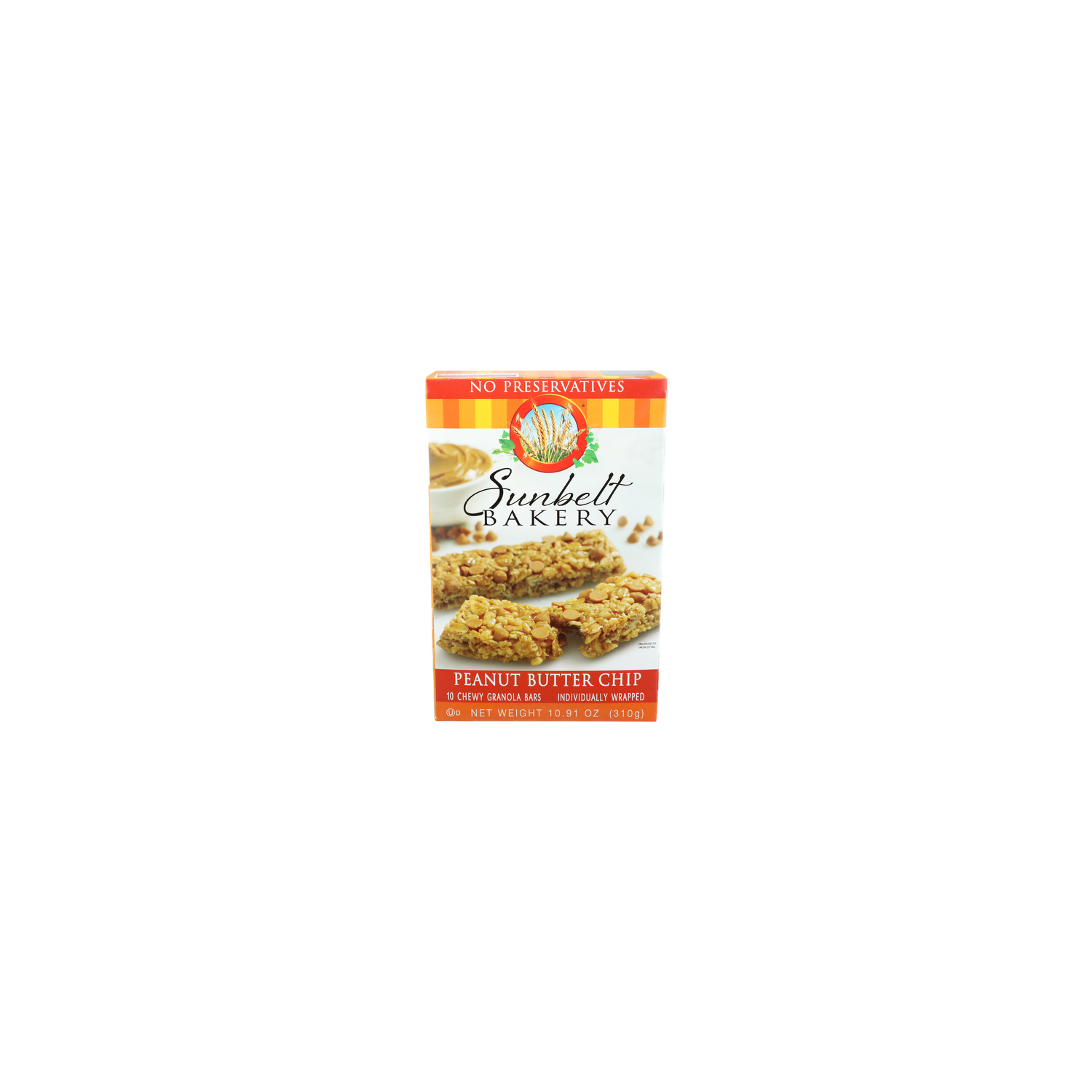 Sunbelt Bakery Peanut Butter Chip Chewy Granola Bars - 1.091