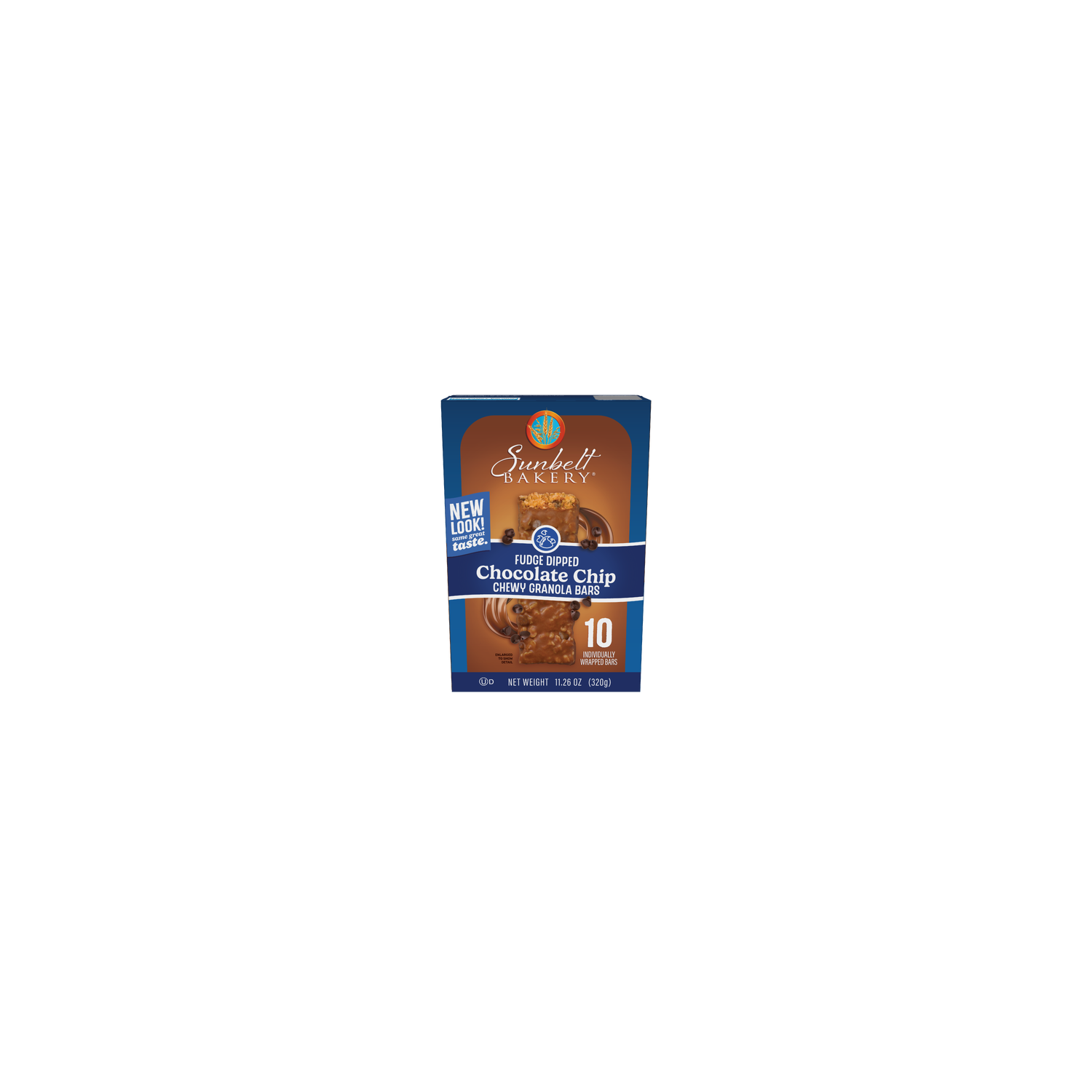 Sunbelt Bakery Fudge Dipped Chocolate Chip Granola Bar - 12.7 Ounce