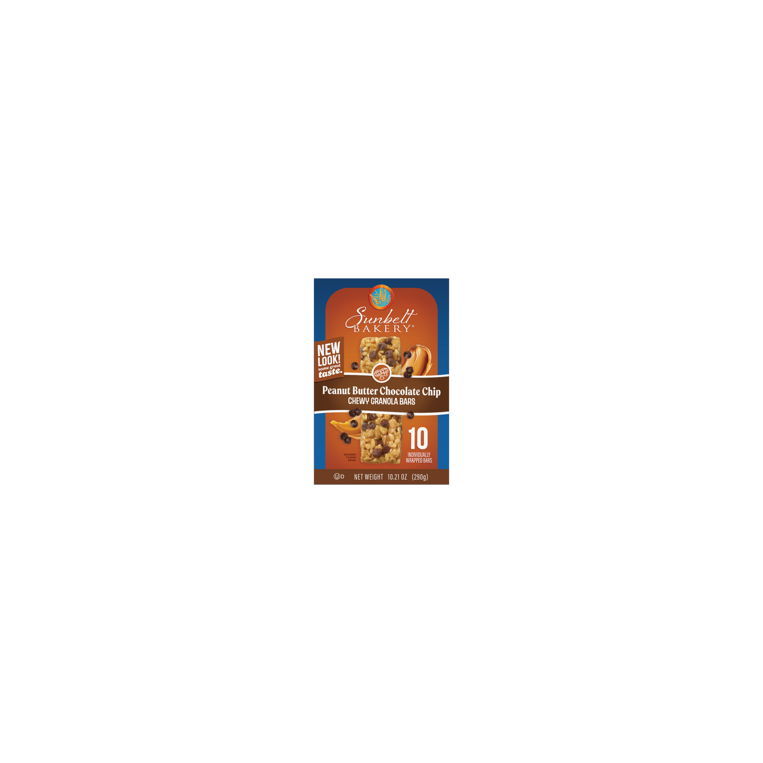 Sunbelt Bakery Peanut Butter Chocolate Chip Granola Bar - 10.21 Ounce