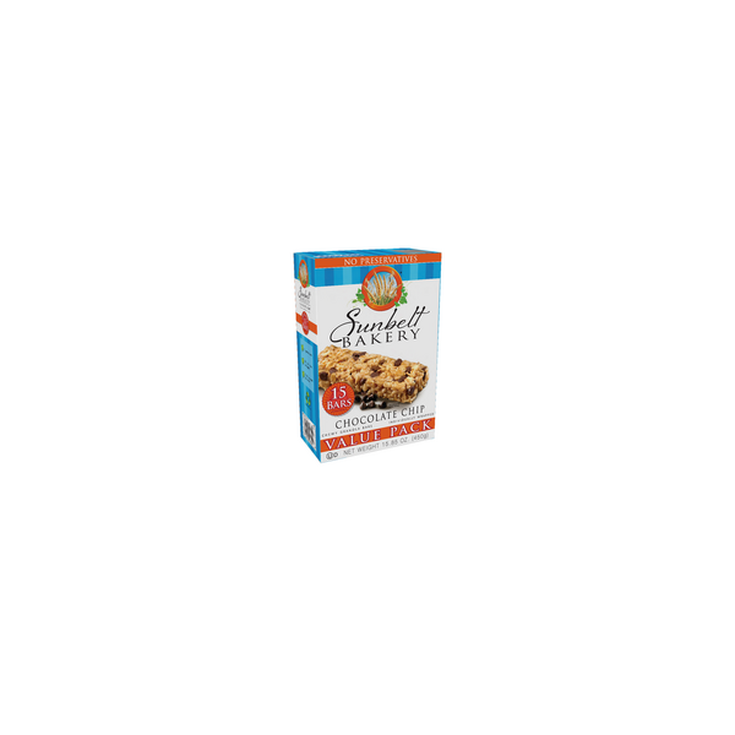 Sunbelt Bakery Value Pack Chocolate Chip Granola Bars - 15.85 Ounce