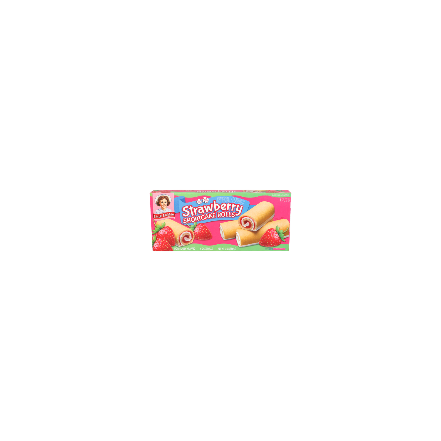 Little Debbie Strawberry Shortcake Rolls - 2.167 Ounce - 6 Count Image 1 of 4