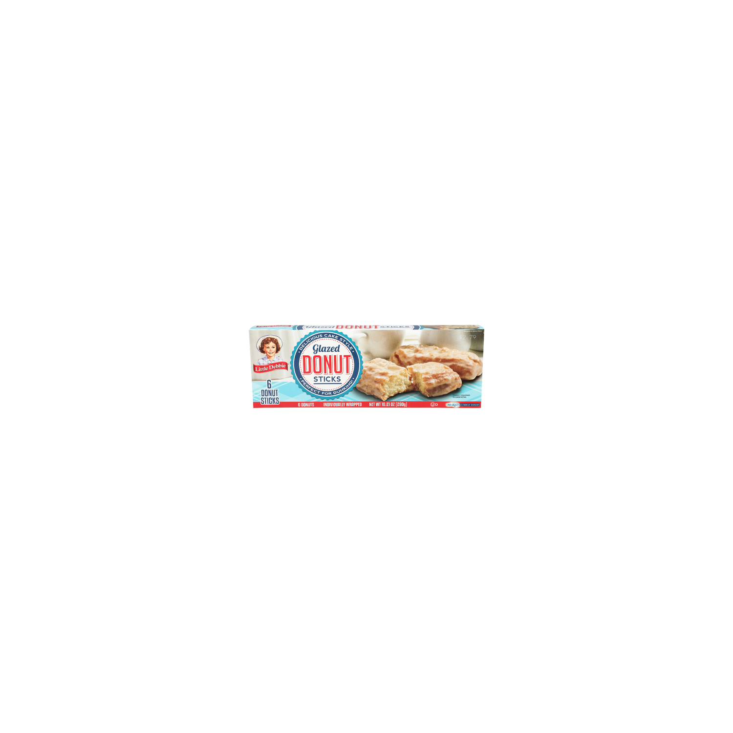 Little Debbie Glazed Donut Sticks - 1.702 Ounce - 6 Count Image 1 of 4