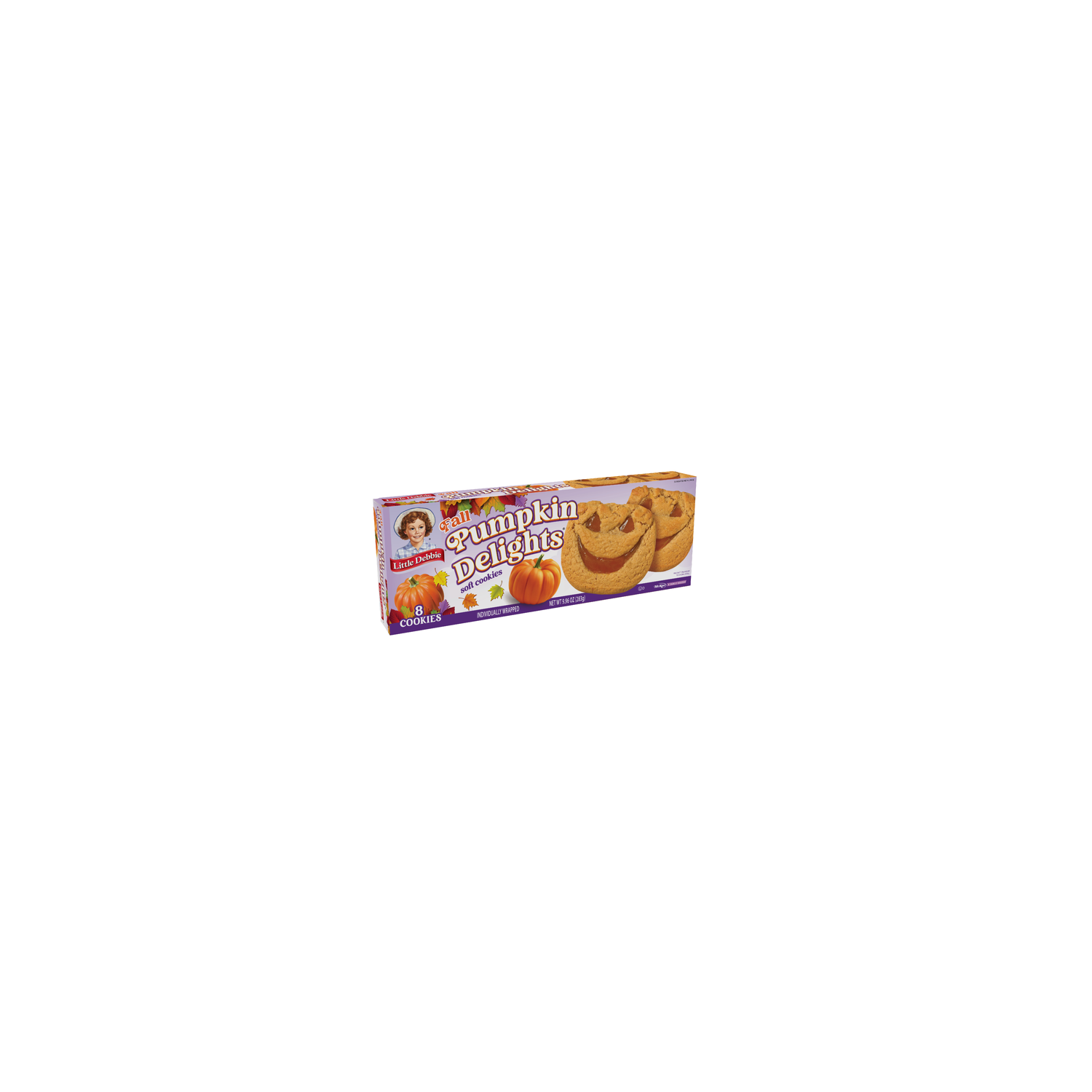 Little Debbie Pumpkin Delights Cookies - 9.96 Ounce