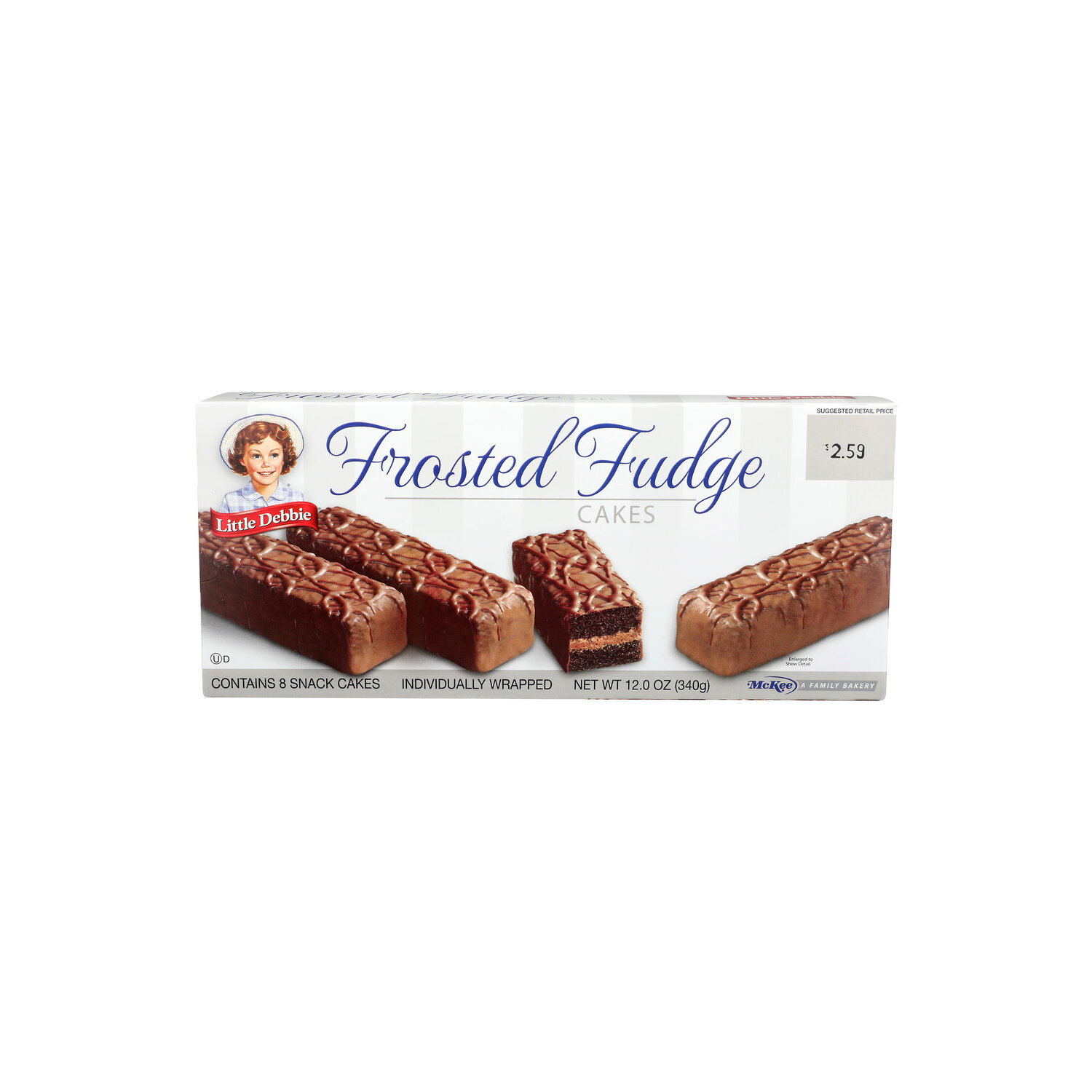 Little Debbie Individually Wrapped Frosted Fudge Cakes - 1.5 Ounce - 8 Count Image 1 of 4