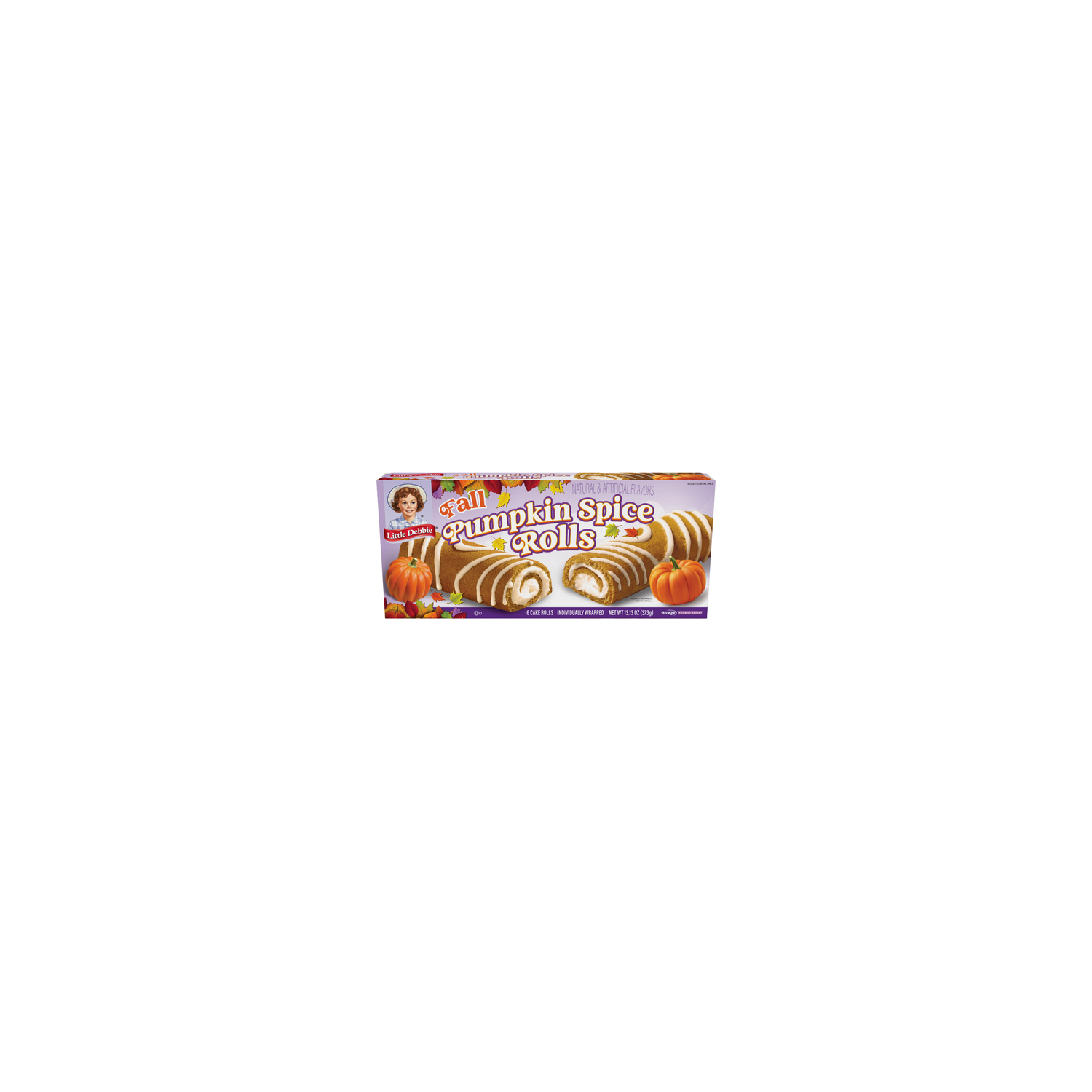 Little Debbie Pumpkin Spice Rolls - 13.13 Ounce