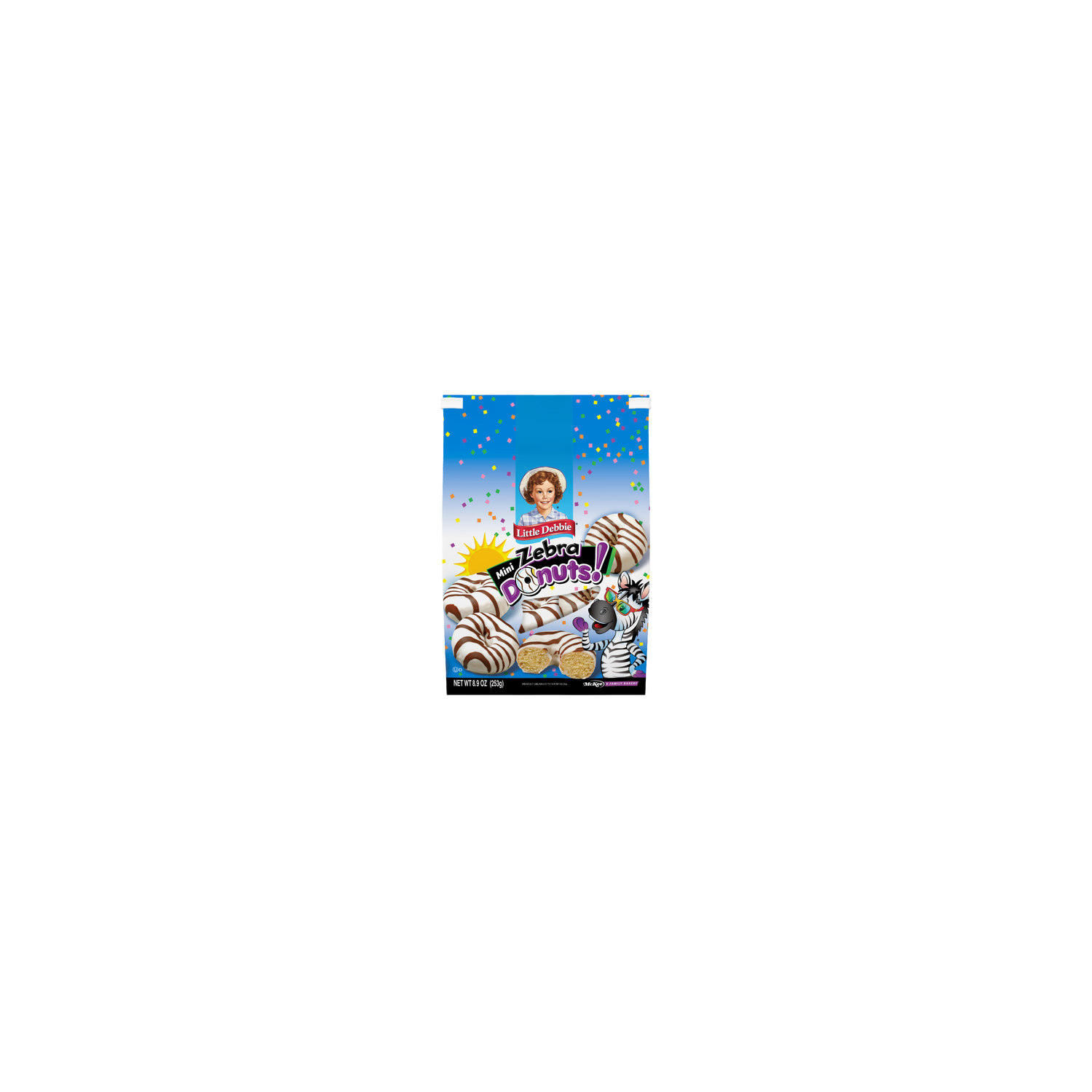 Little Debbie Mini Zebra Donuts - 8.9 Ounce