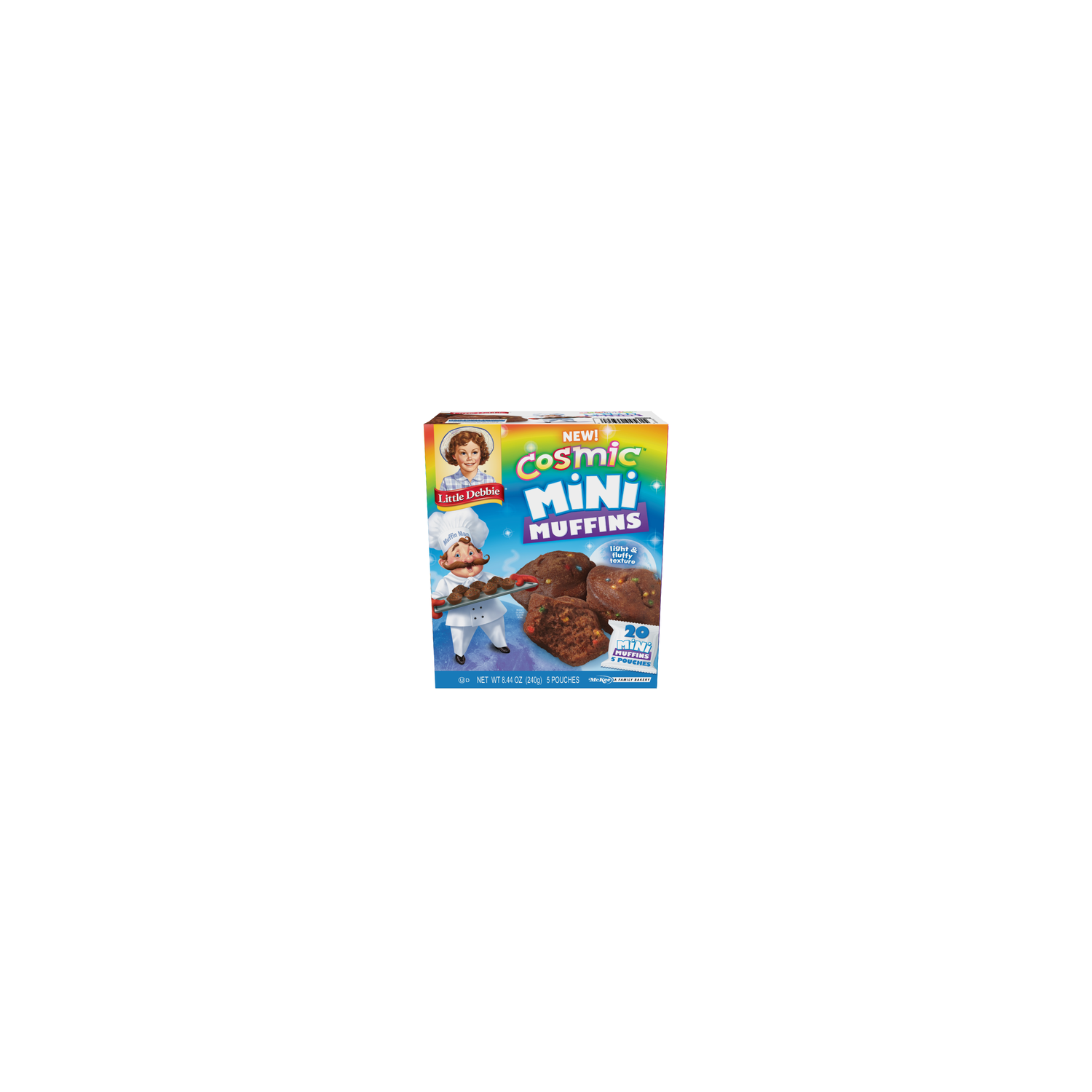 Little Debbie Cosmic Mini Muffins - 8.44 Ounce