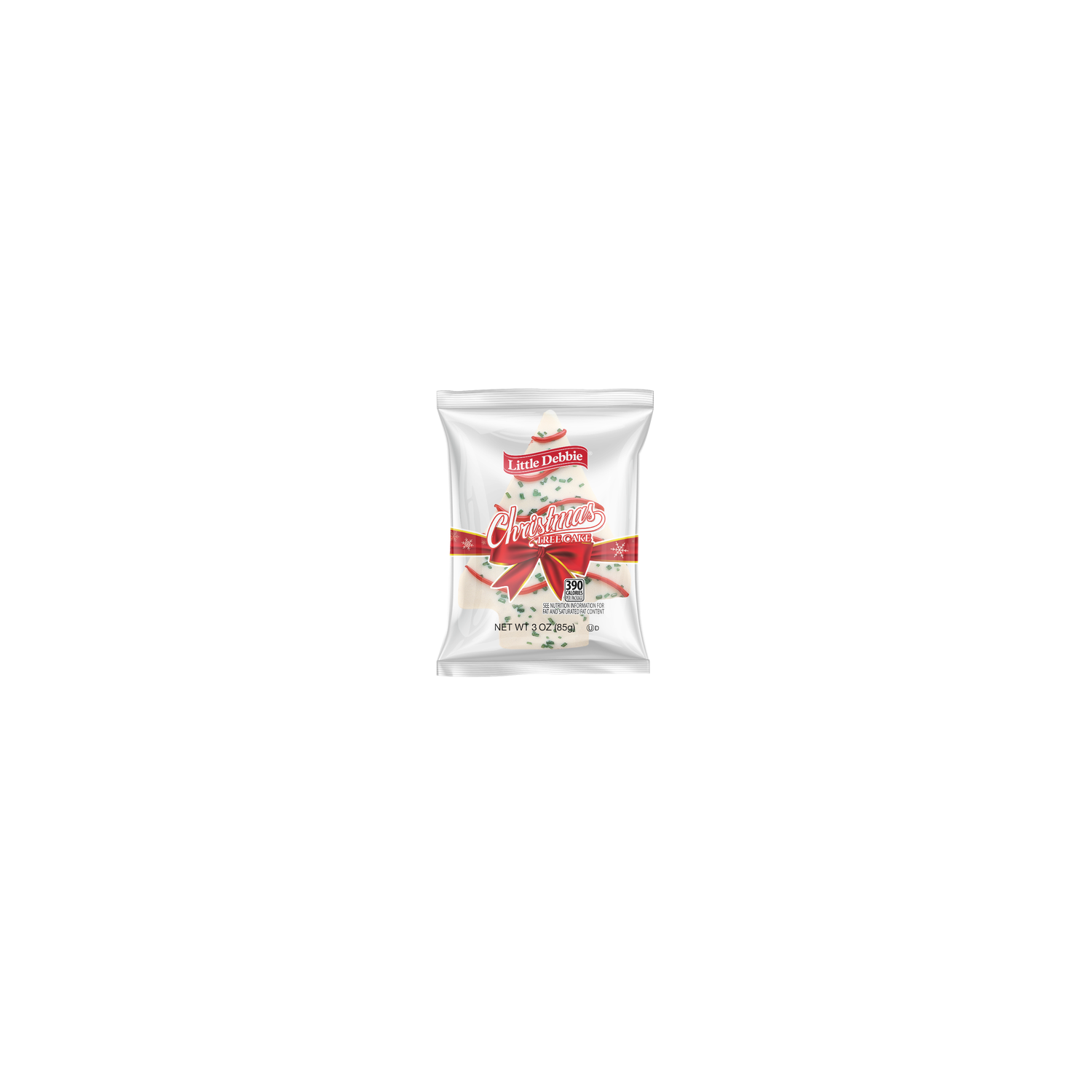Little Debbie Christmas Tree Vanilla Cake - 3.5 Ounce