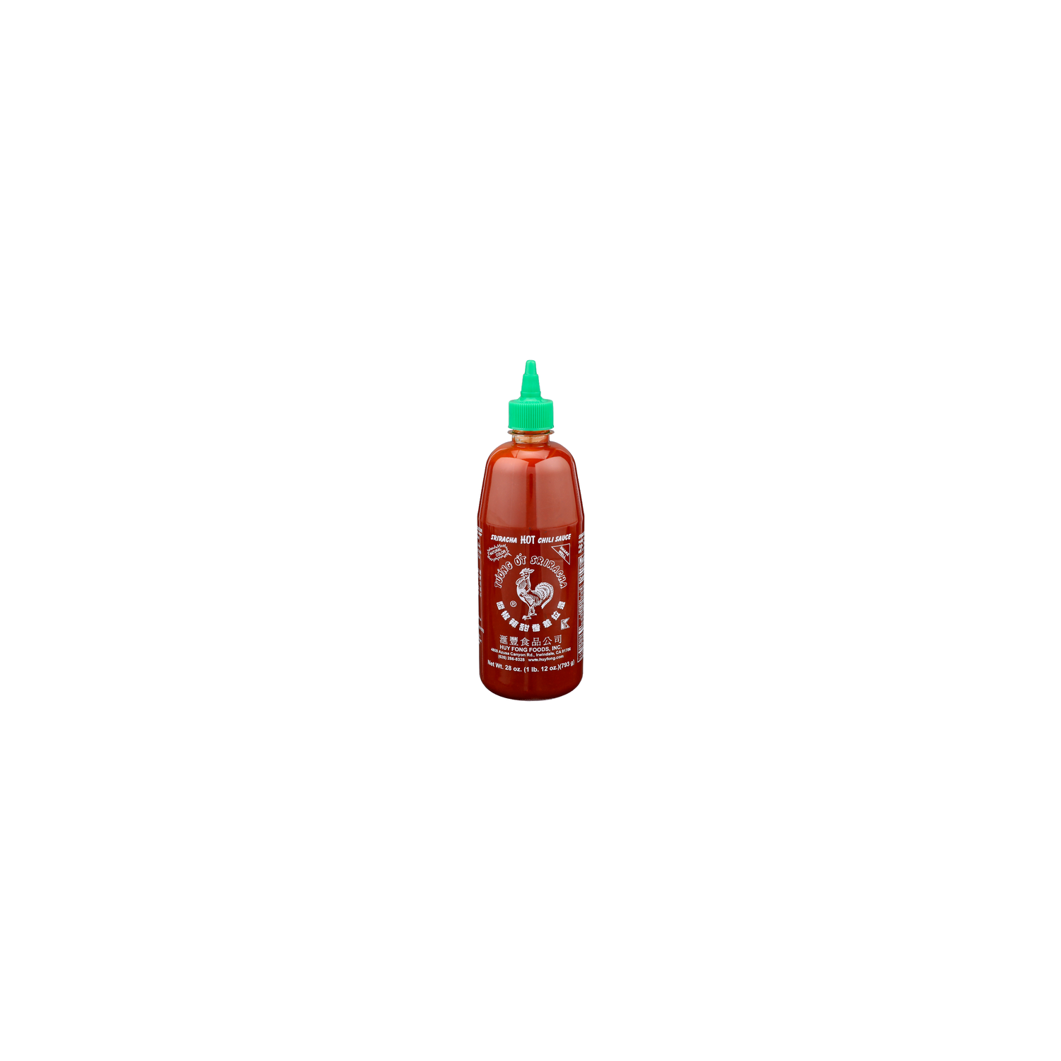 Tuong Ot Sriracha Huy Fong Foods, Inc. Hot Chili Sauce - 28 Ounce Image 1 of 4