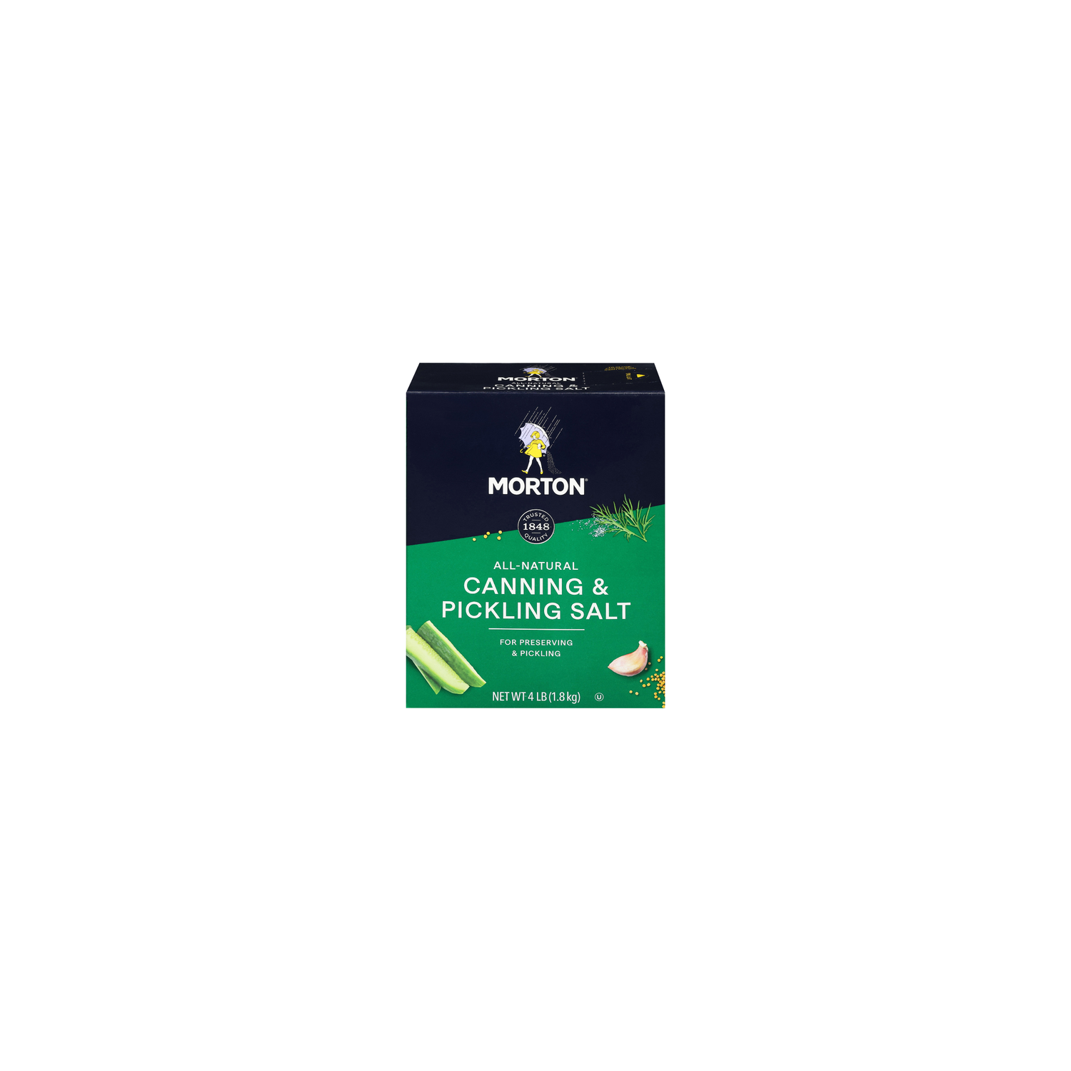 Morton Salt Morton All-Natural Canning & Pickling Salt - 4 Pound