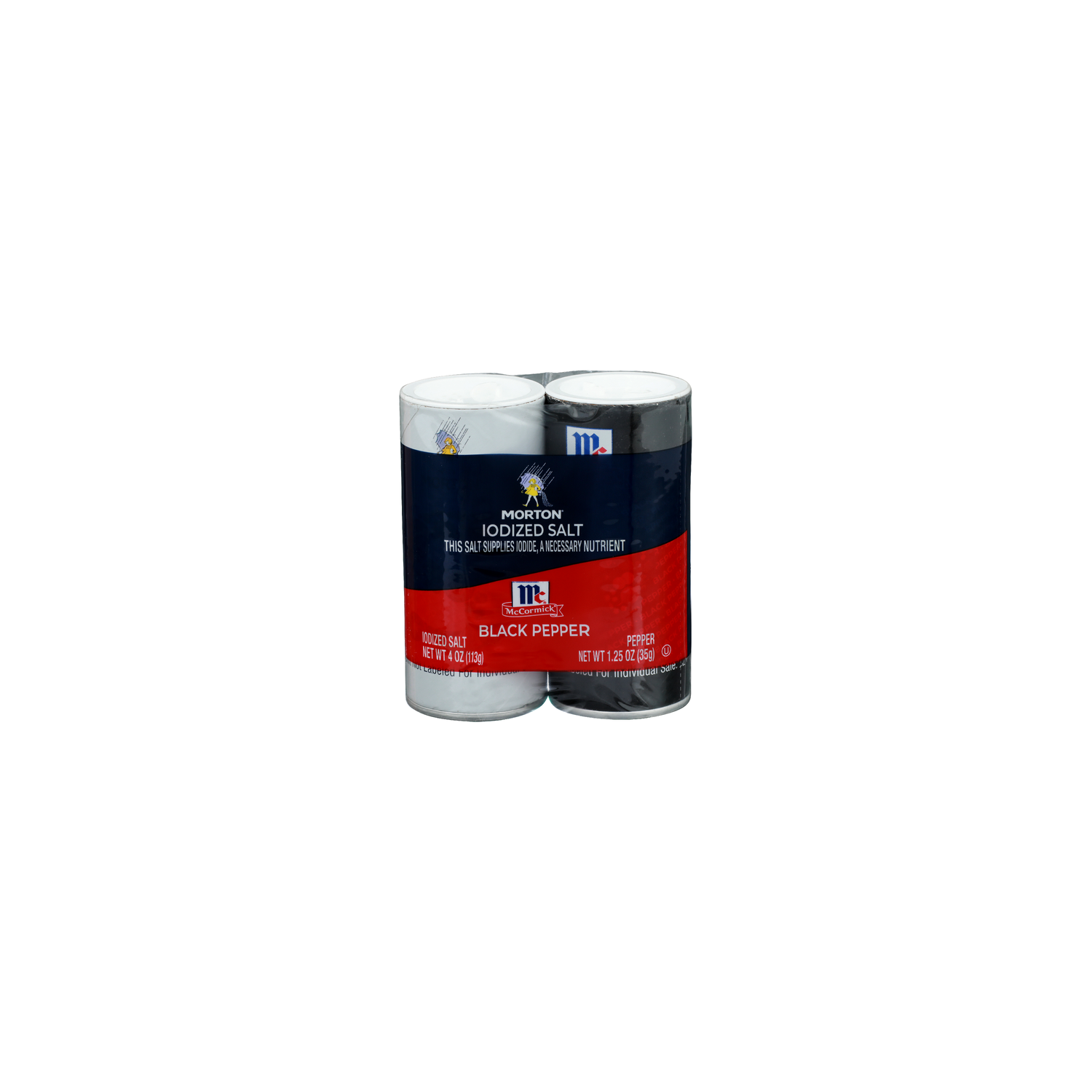 Morton Iodized Salt Black Pepper - 5.25 Ounce Image 1 of 4
