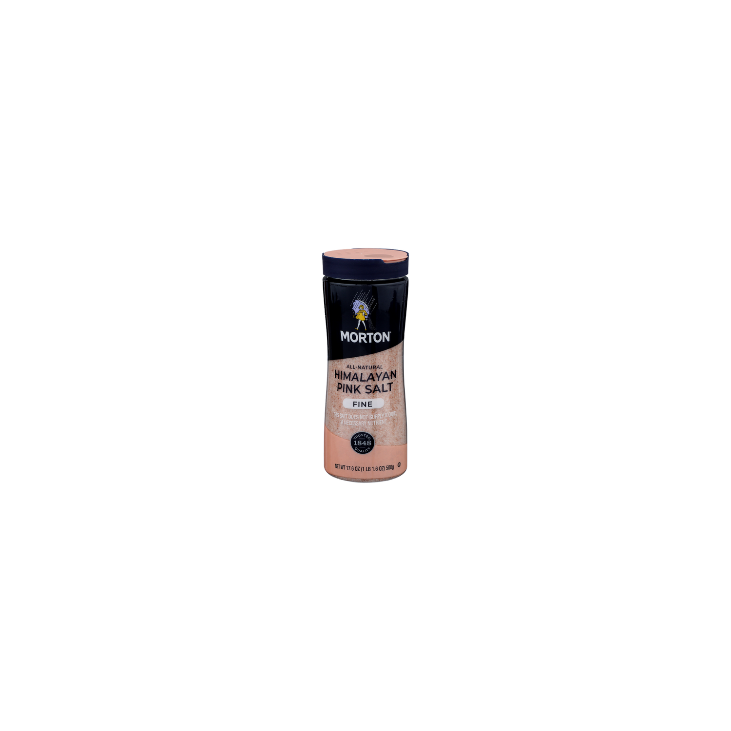 Morton Fine Himalayan Pink Salt - 17.6 Ounce Image 1 of 4