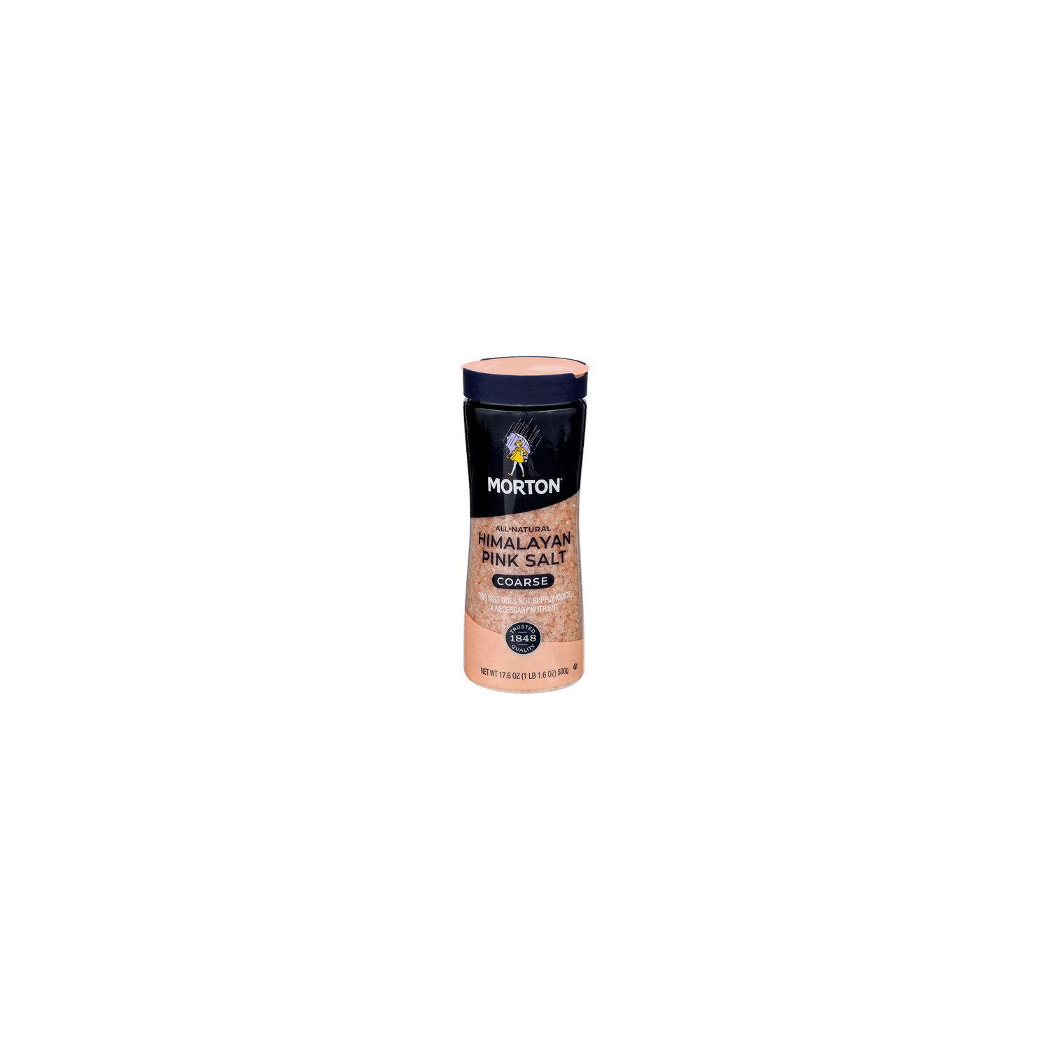 Morton Coarse Himalayan Pink Salt - 17.6 Ounce Image 1 of 4