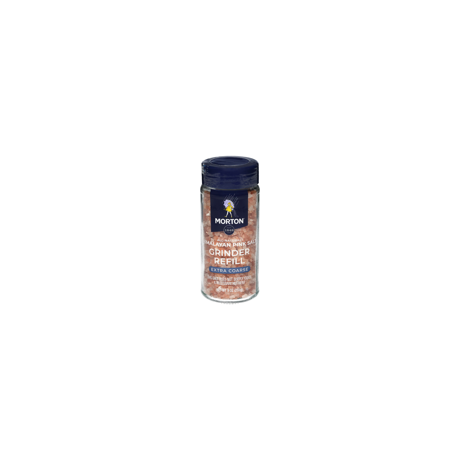 Morton Salt Morton Himalayan Pink Salt Grinder Refill, Extra Coarse - 9 Ounce Image 1 of 3