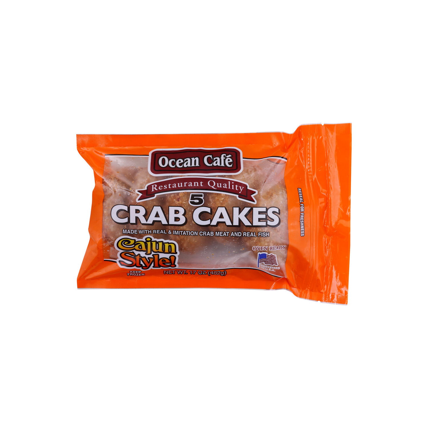 Ocean Cafe Oc Crab Cakes Cajun - 3.4 Ounce - 5 Count Image 1 of 2