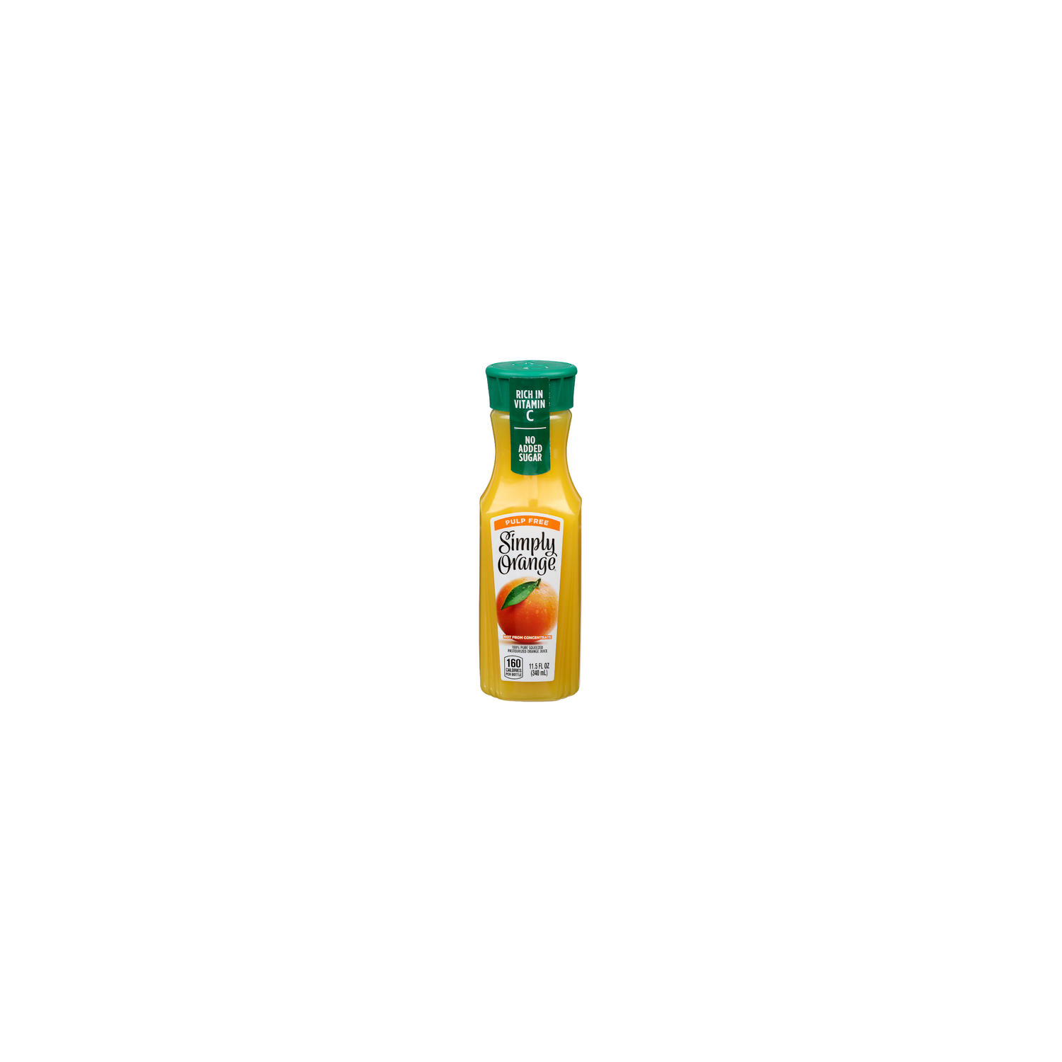 Simply Orange Pulp Free Juice - 11.5 Fluid Ounce Image 1 of 4