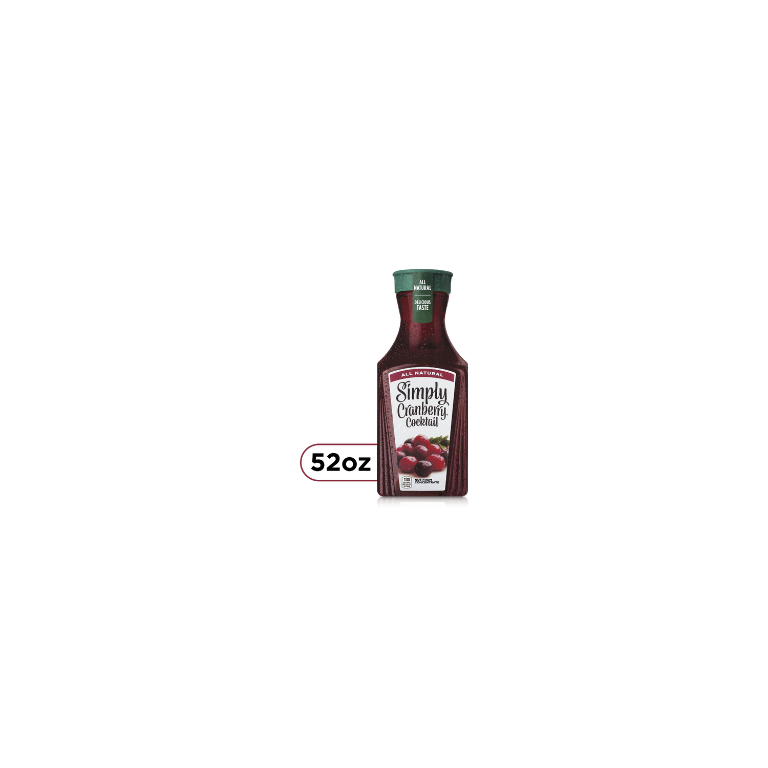 Simply Cranberry Cocktail Juice Drink Bottle - 52 Fluid Ounce Image 1 of 4
