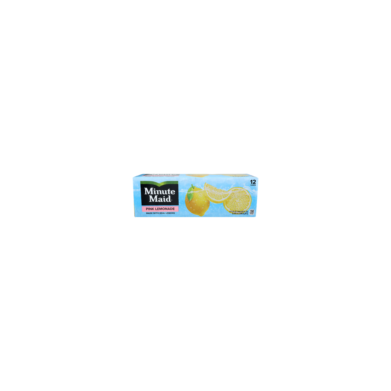 Minute Maid Pink Lemonade - 12 Fluid Ounce - 12 Count Image 1 of 4
