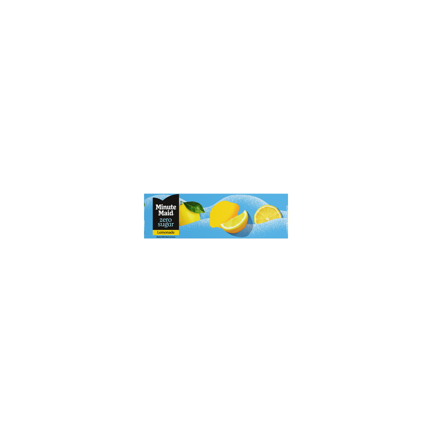 Minute Maid Zero Sugar Lemonade Fridge Pack Cans - 12 Fluid Ounce