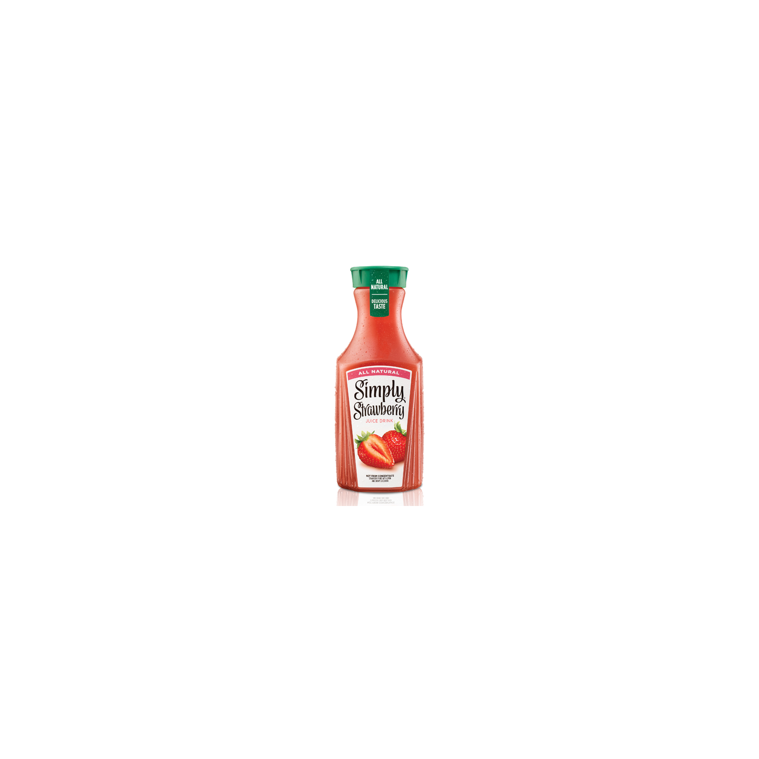 Simply Strawberry Juice Drink Bottle - 52 Fluid Ounce Image 1 of 4