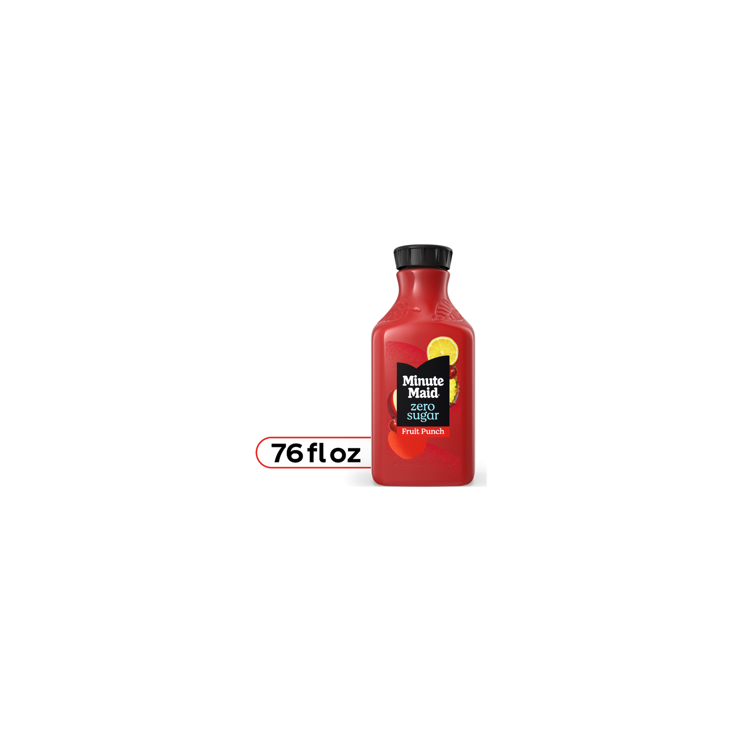 Minute Maid Zero Sugar Fruit Punch Juice Drink Bottle - 76 Fluid Ounce Image 1 of 4