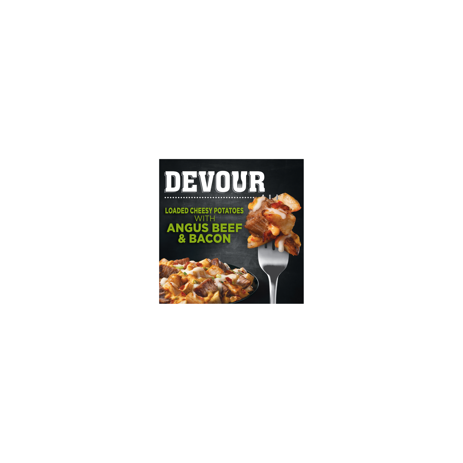 Devour With Angus Beef & Bacon Loaded Cheesy Potatoes - 9 Ounce Image 1 of 4