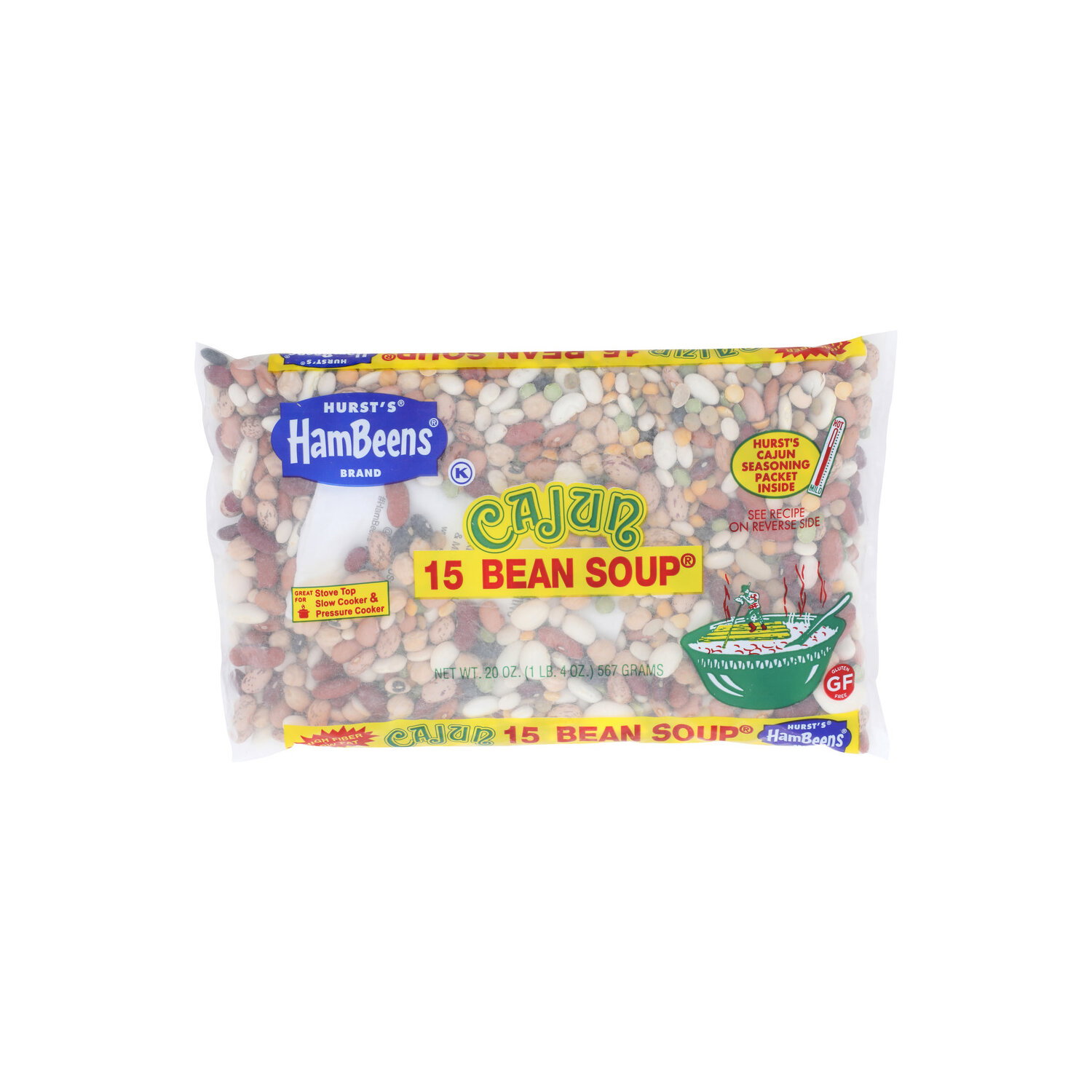 Hurst's Hambeens Brand Cajun 15 Bean Soup - 20 Ounce Image 1 of 4