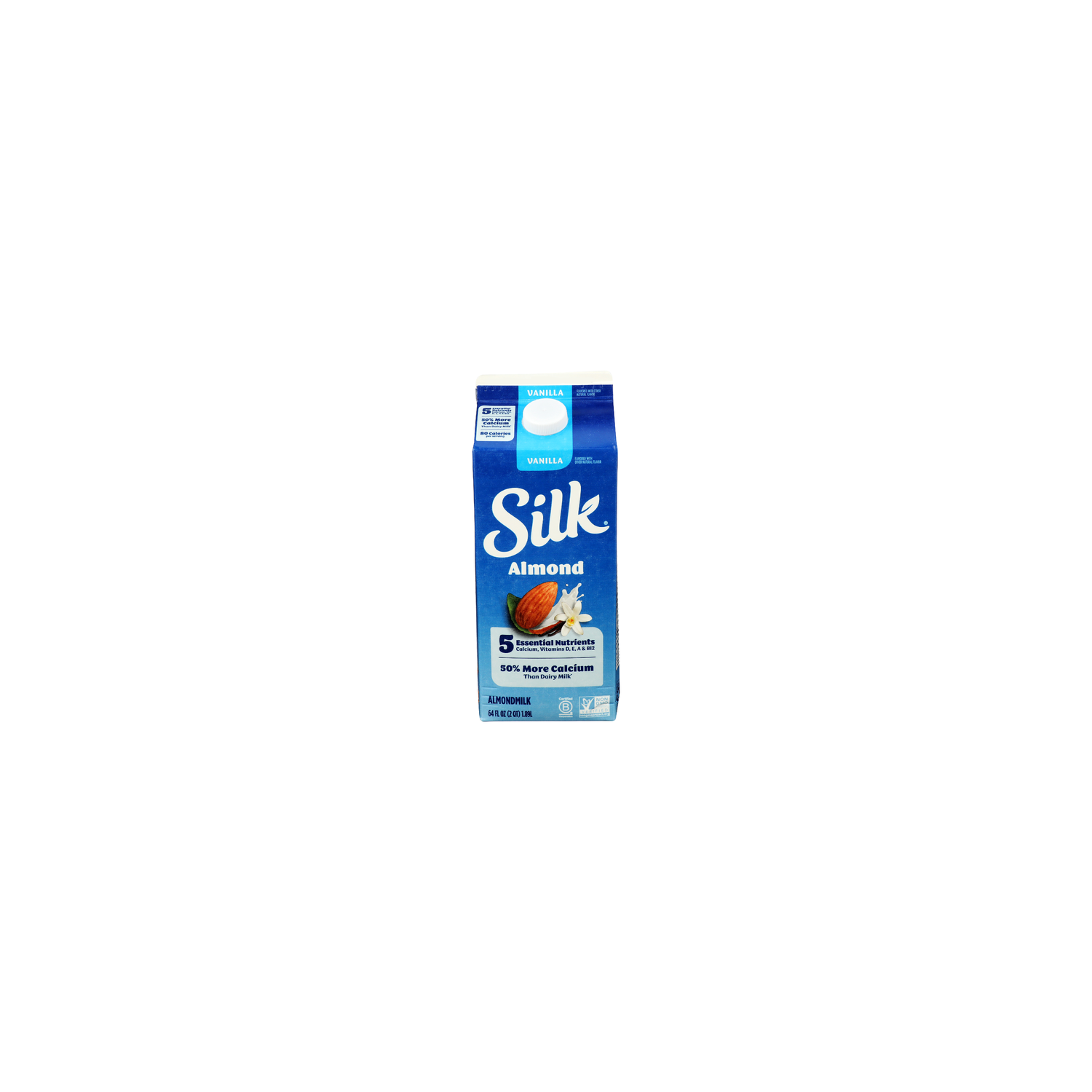 Silk Vanilla Almondmilk - 64 Fluid Ounce Image 1 of 4