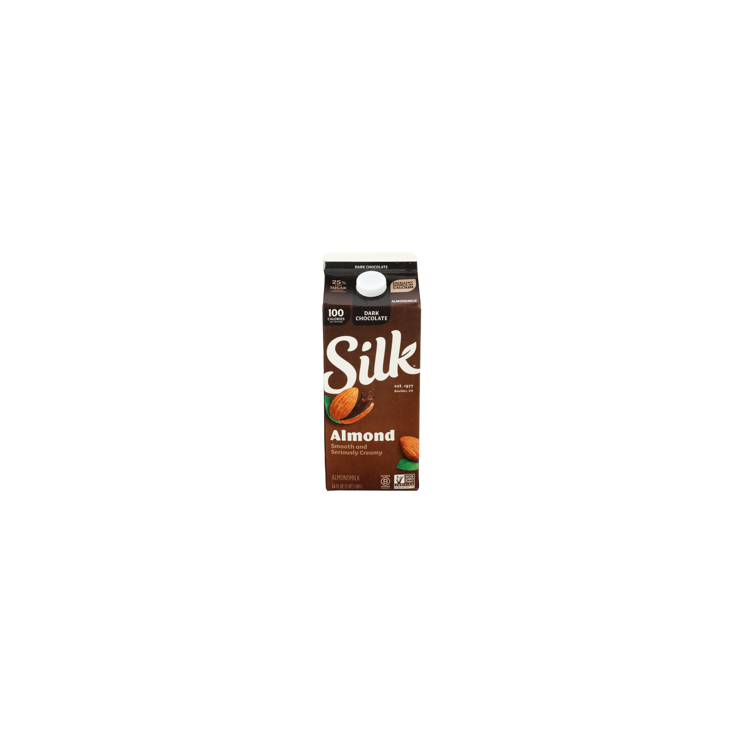 Silk Dark Chocolate Almond - 64 Fluid Ounce Image 1 of 4