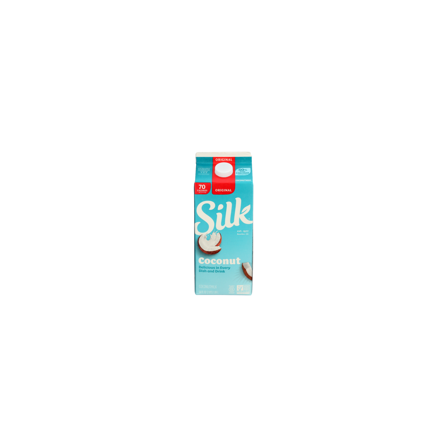 Silk Original Coconut Milk - Half Gallon Image 1 of 4