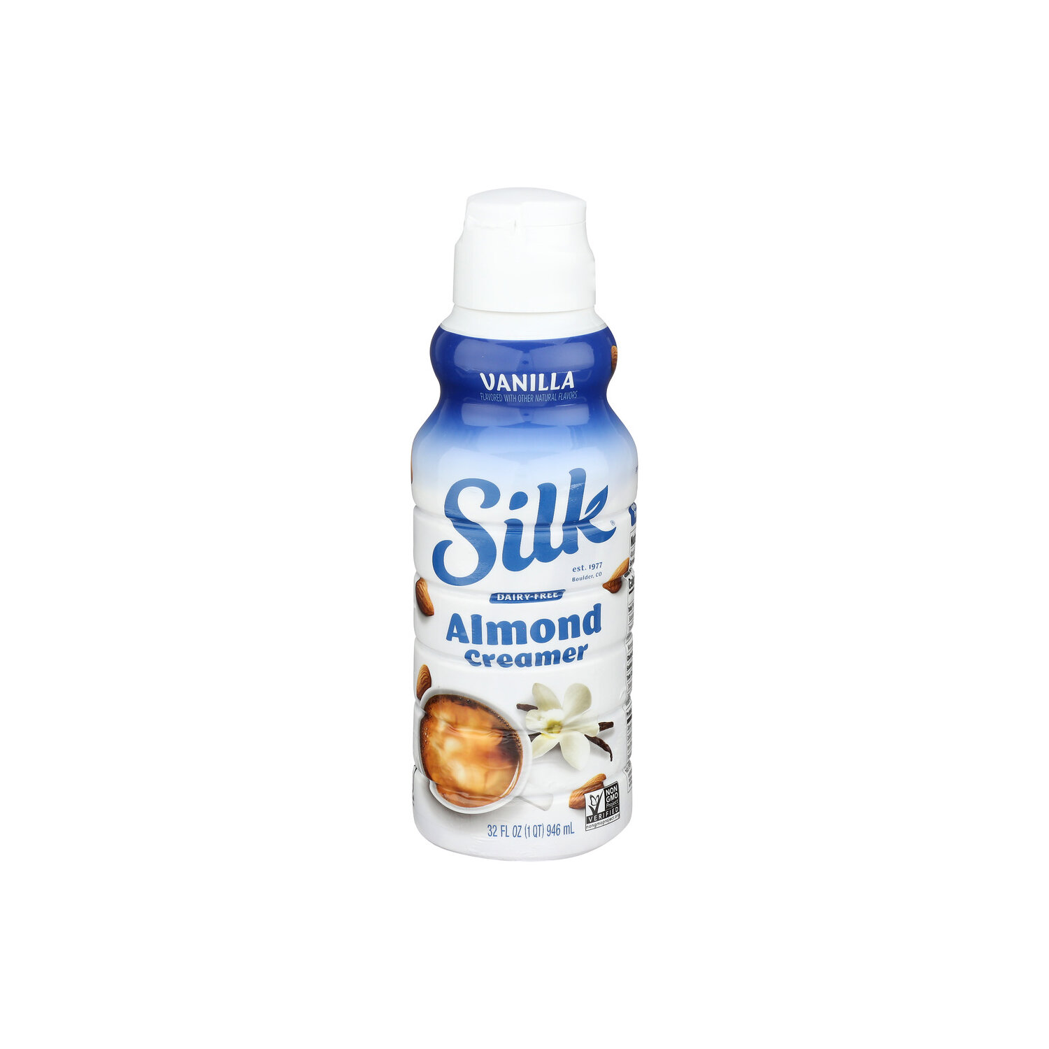Silk Vanilla Creamer Almond - 32 Fluid Ounce Image 1 of 4
