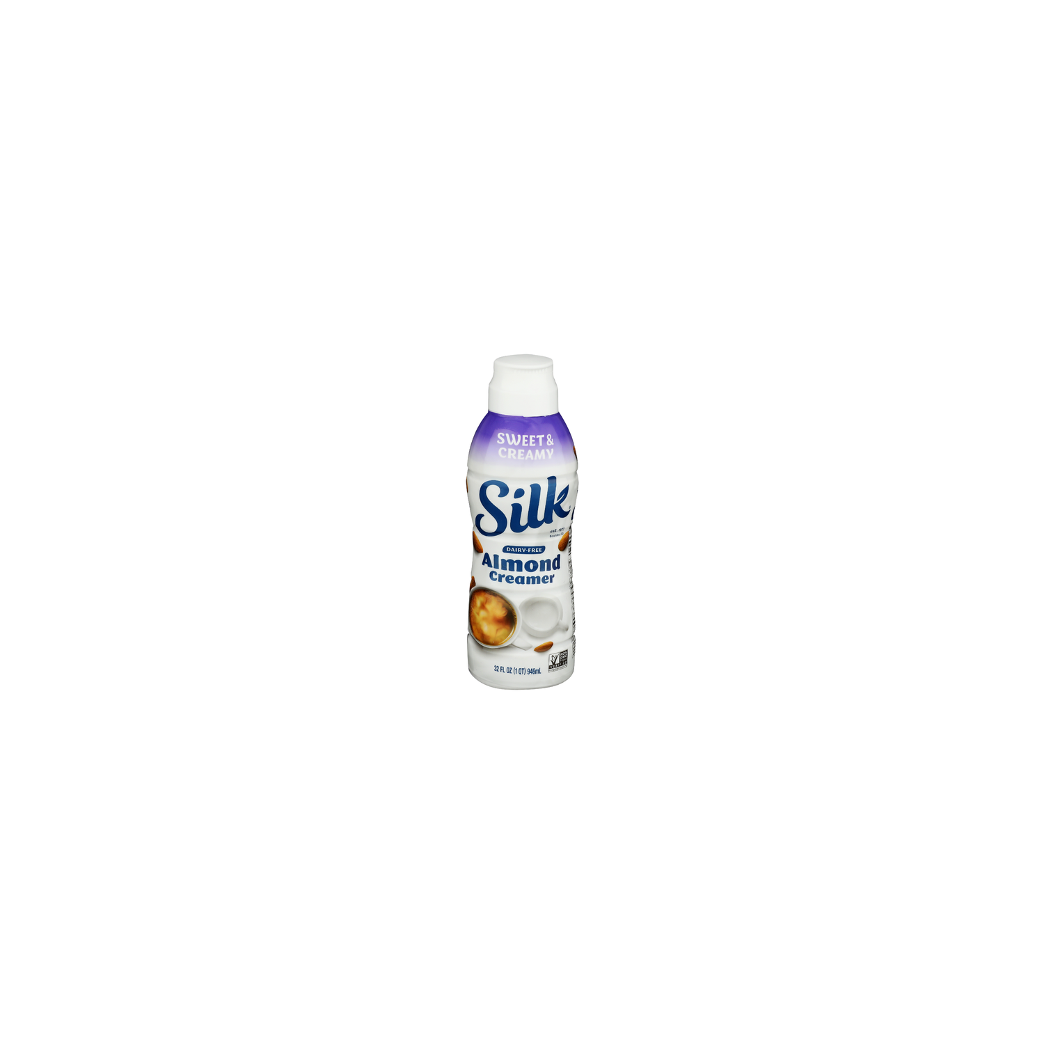 Silk Dairy Free Sweet & Creamy Almond Creamer - 32 Fluid Ounce Image 1 of 4