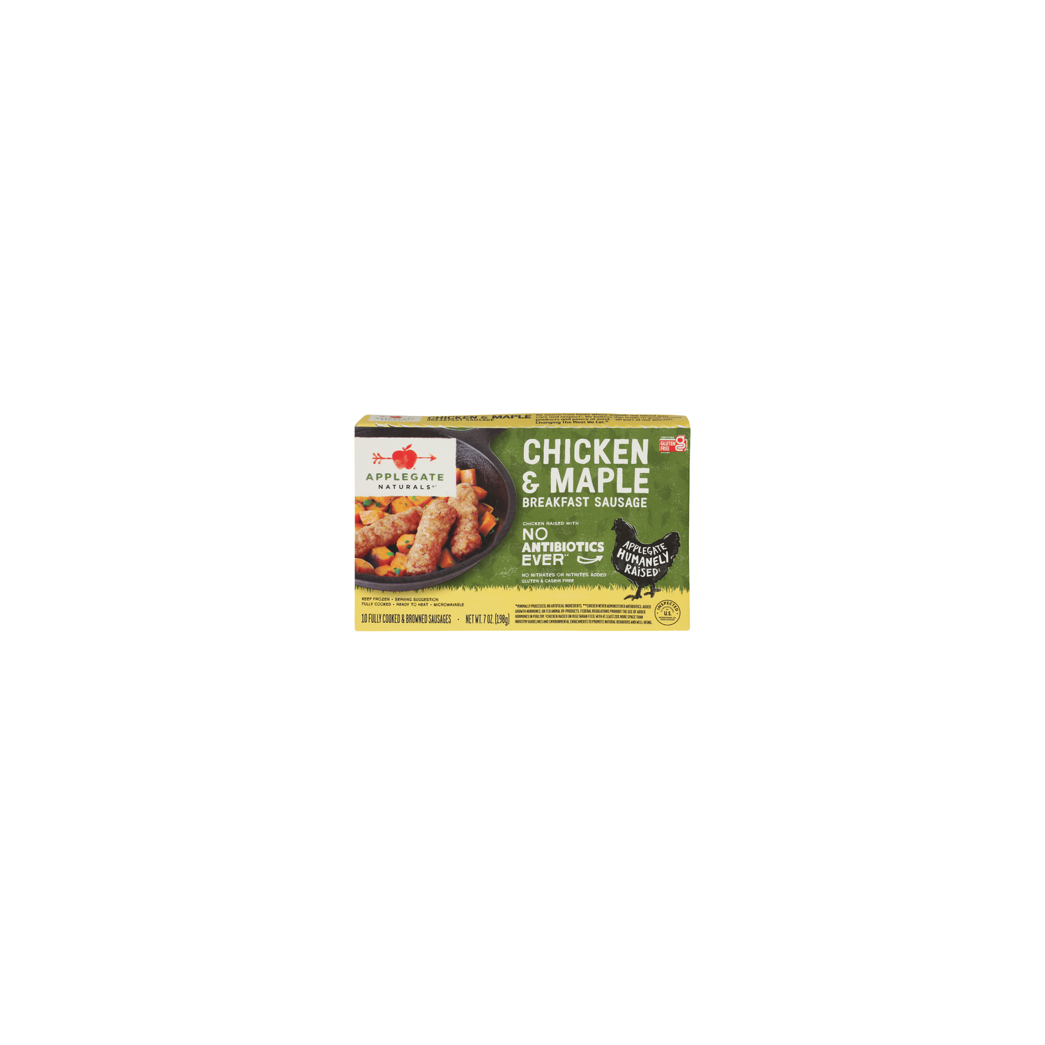 Applegate Naturals Chicken & Maple Breakfast Sausage Links - 0.7 Ounce - 10 Count Image 1 of 4