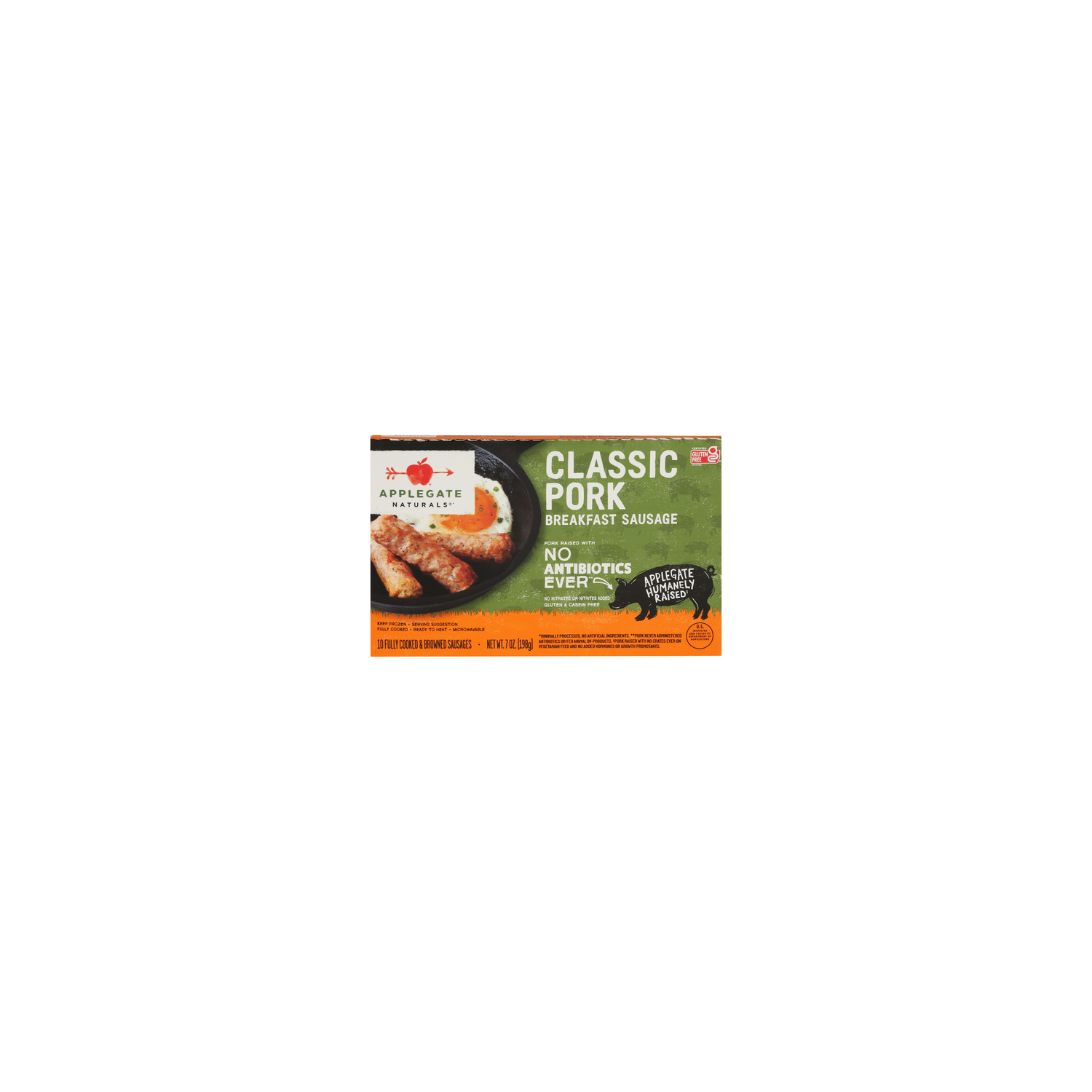 Applegate Naturals Classic Pork Breakfast Sausage Links - 0.7 Ounce - 10 Count Image 1 of 4