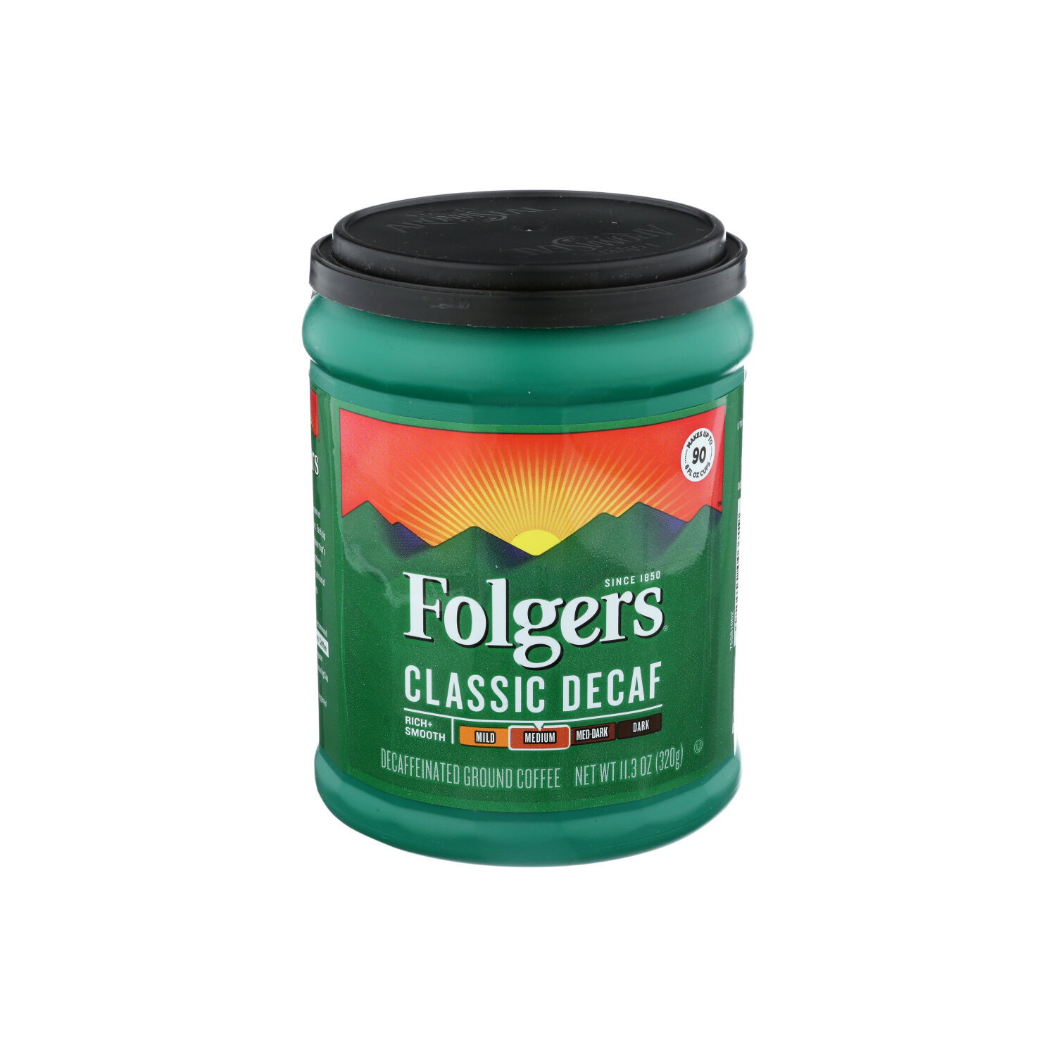 Folgers Decaffeinated Ground Classic Roast - 11.3 Ounce Image 1 of 2