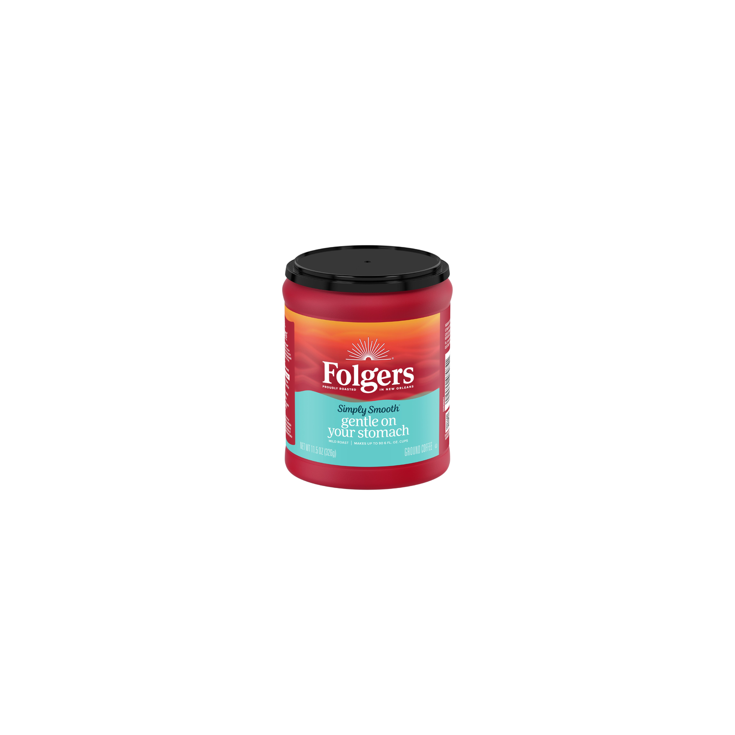 Folgers Simply Smooth Medium Roast Ground Coffee - 11.5 Ounce Image 1 of 4